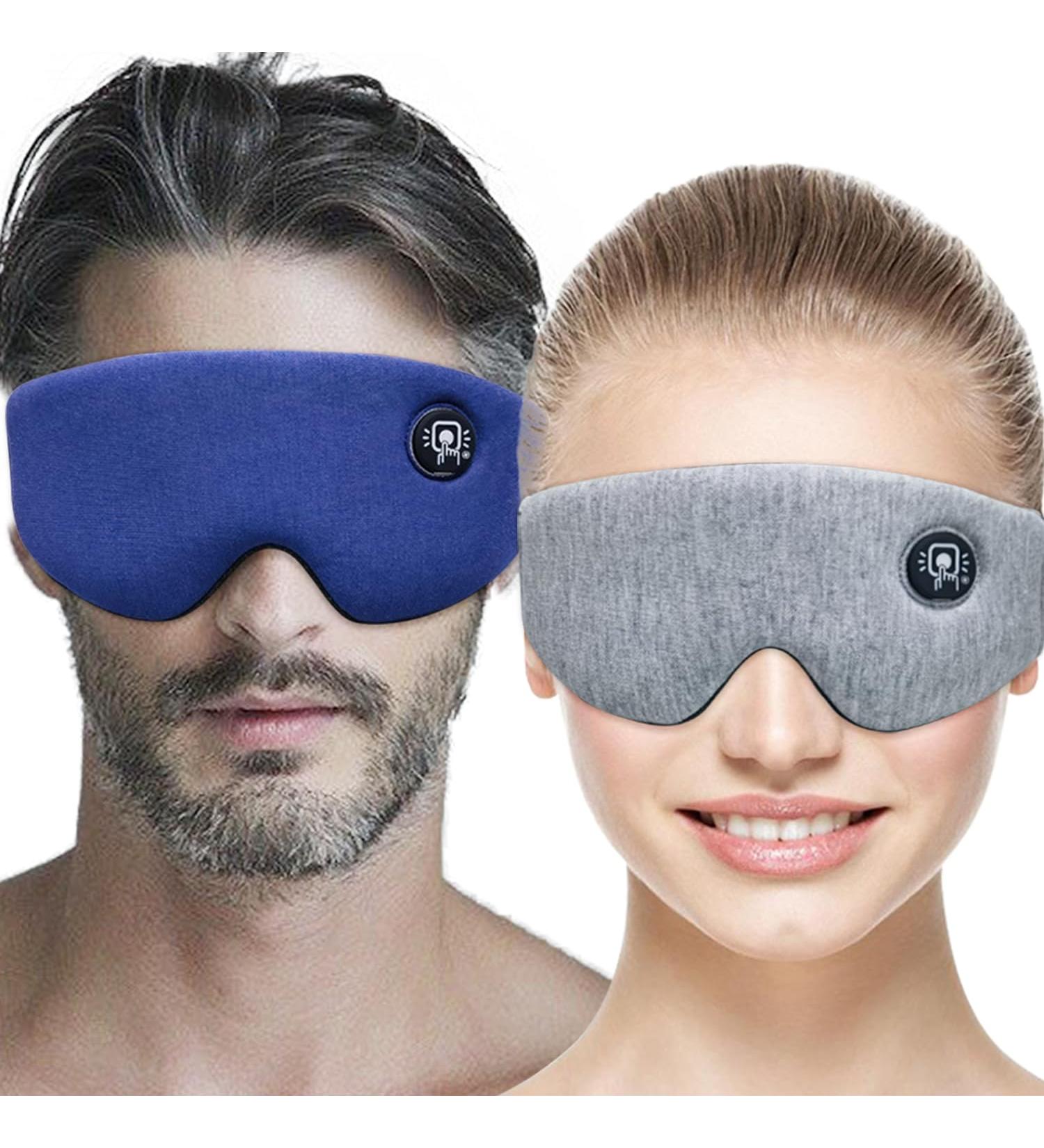 Ewarmer Cordless Rechargeable Heated Eye mask for Dry Eyes - Stye Eye Treatment Warm Compress Relieve Blepharitis Pink Eye Hot Compress Therapy Mask Steam Eye Mask with Sound Reminder (Grey) Gray - Buy Online on SooperMarket.com