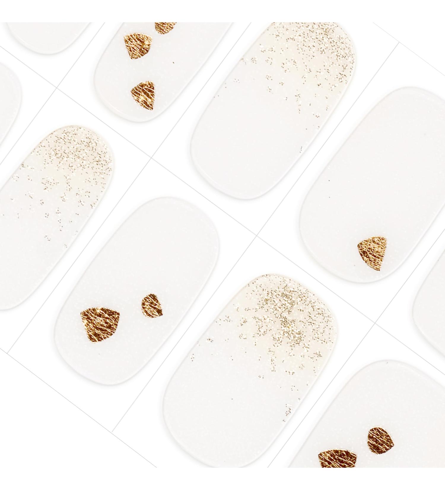 DANNI & TONI Soft Gel Nail Wraps - Opalescent Whisper - Salon-Quality Stickers Set - Buy Online on SooperMarket.com