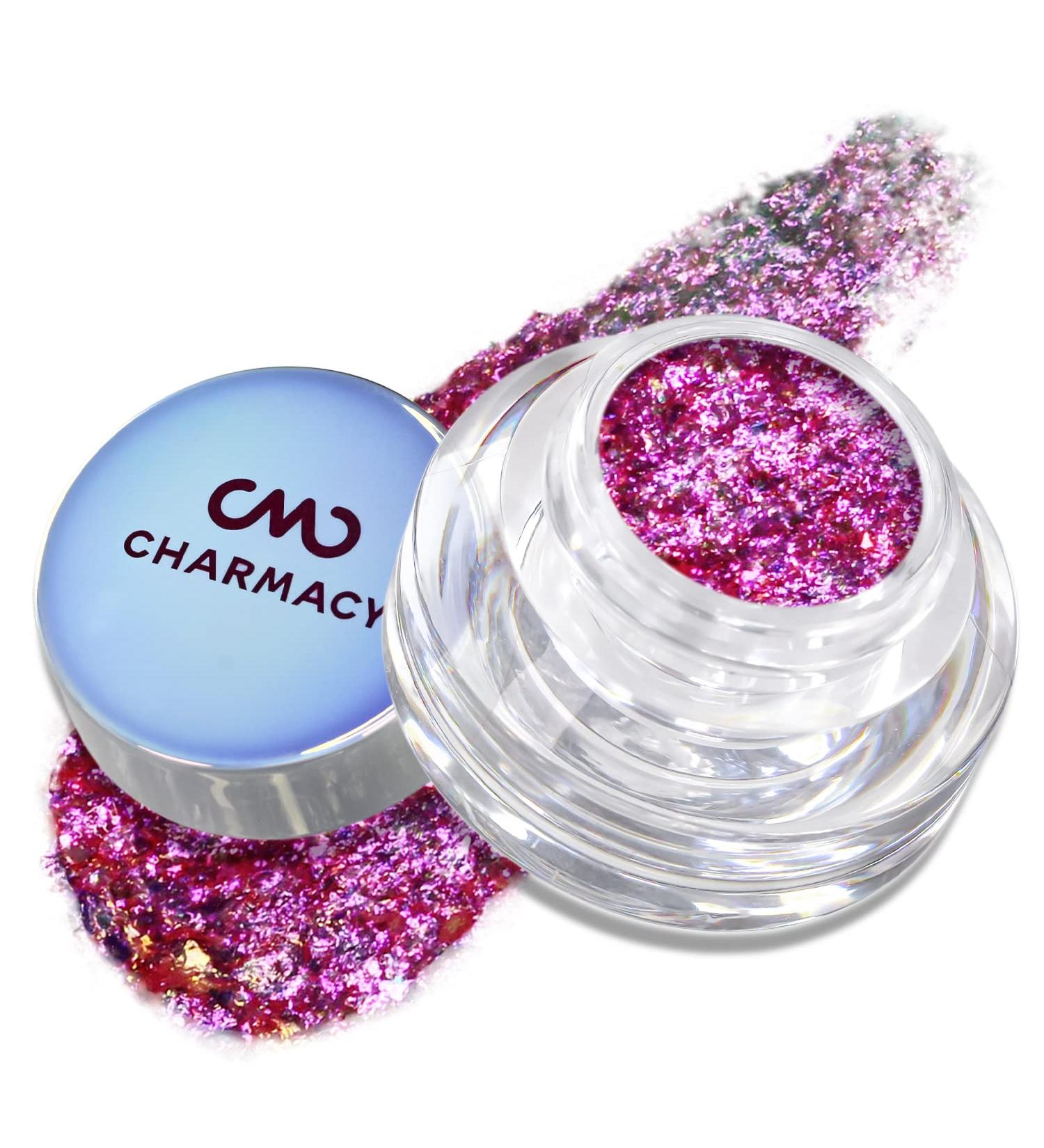CHARMACY Multi Chrome Flakes Cream Chameleon Gel Eyeshadow 2.8g (06) - Sparkle Metallic, Highly Pigmented, Long Lasting Makeup - Buy Online on SooperMarket.com