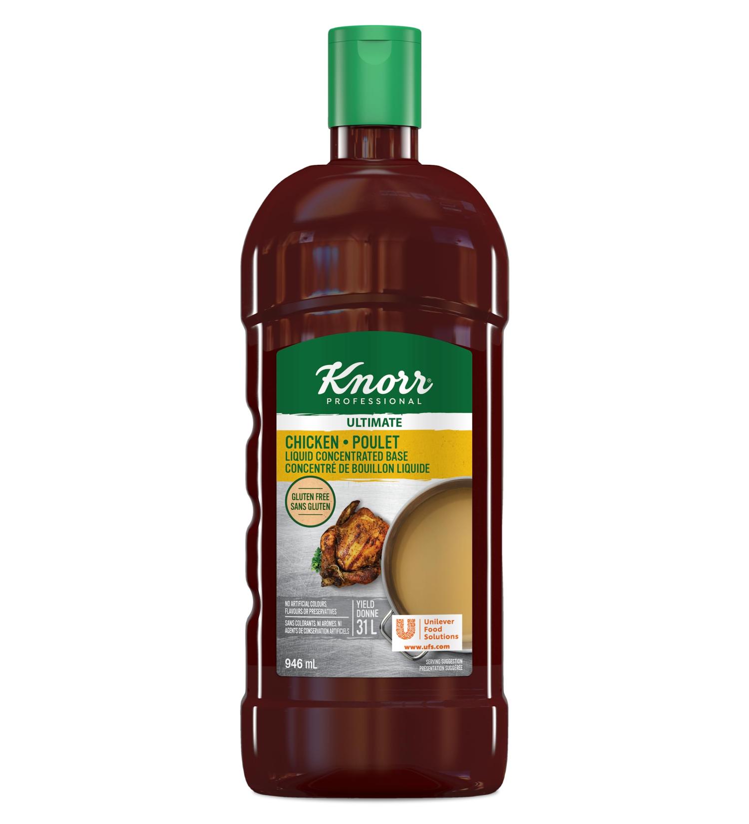 Knorr Liquid Concentrated Base Chicken Gluten Free 946 ml - Buy Online on SooperMarket.com