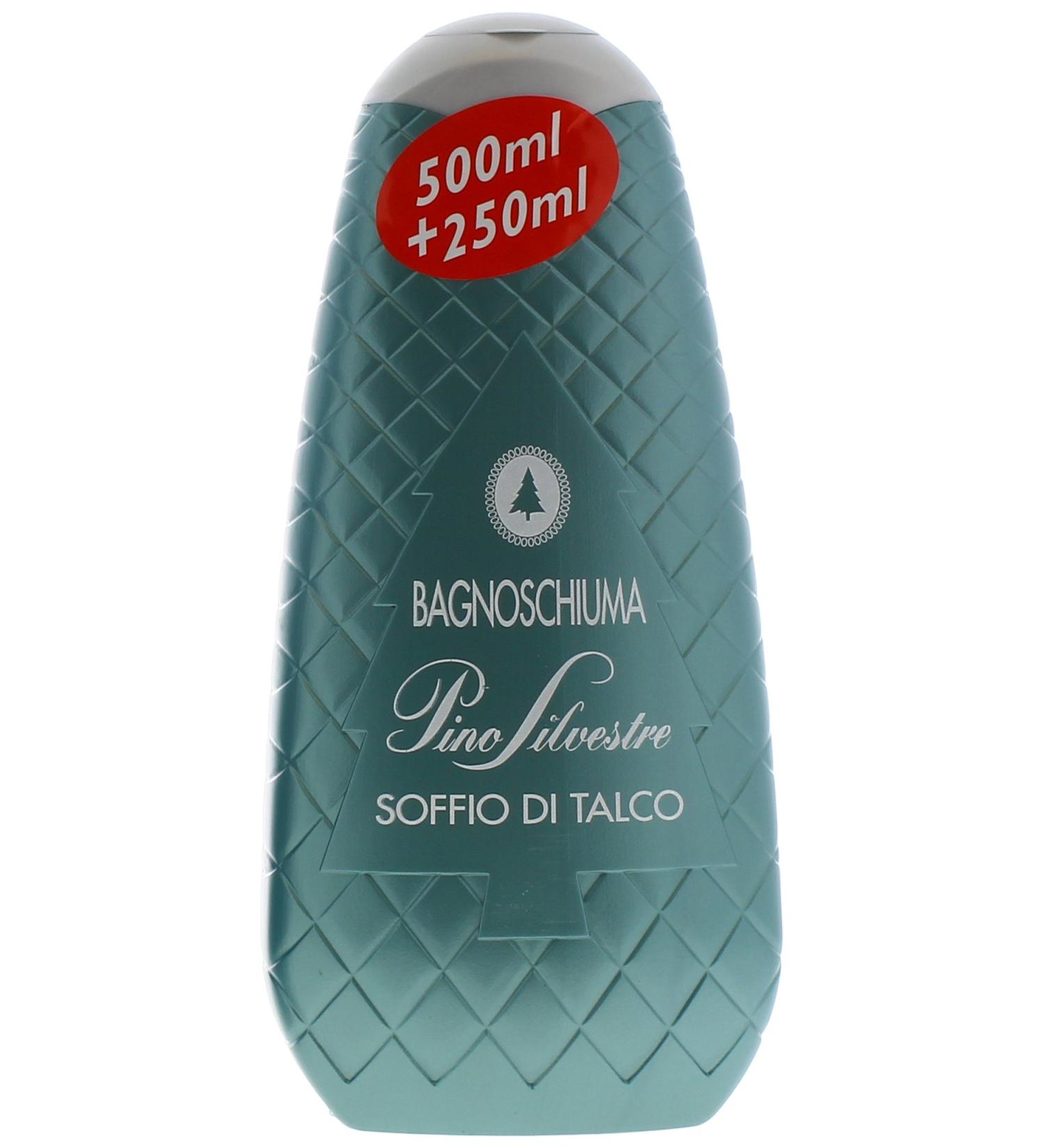 Pino Silvestre Soffio Di Talco Bubble Bath 750ml - Italian Import | Luxurious Talc Rush Bath Experience - Buy Online on SooperMarket.com