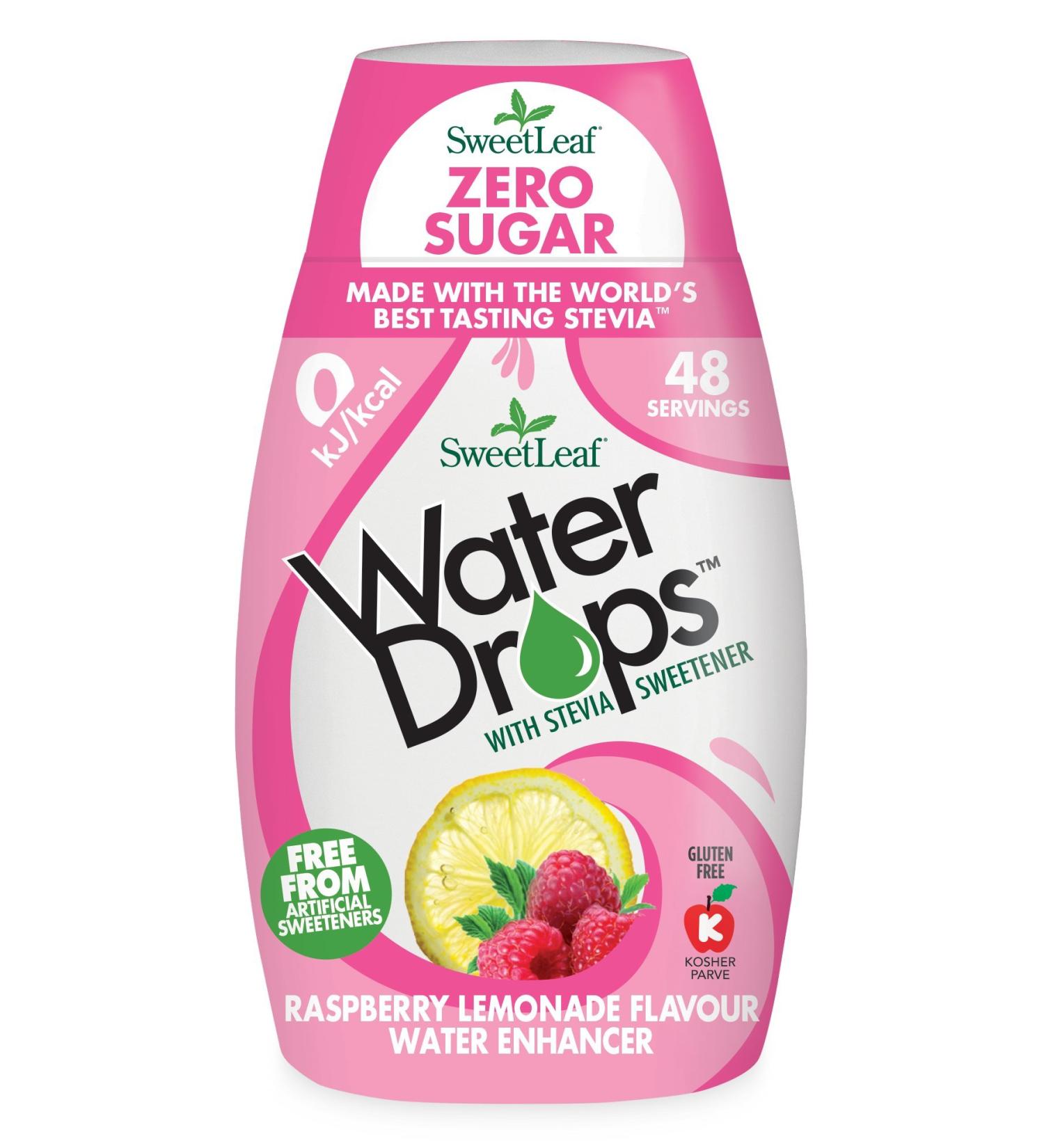 SweetLeaf Water Drops Raspberry Lemonade Flavoured Water Enhancer 48 ml