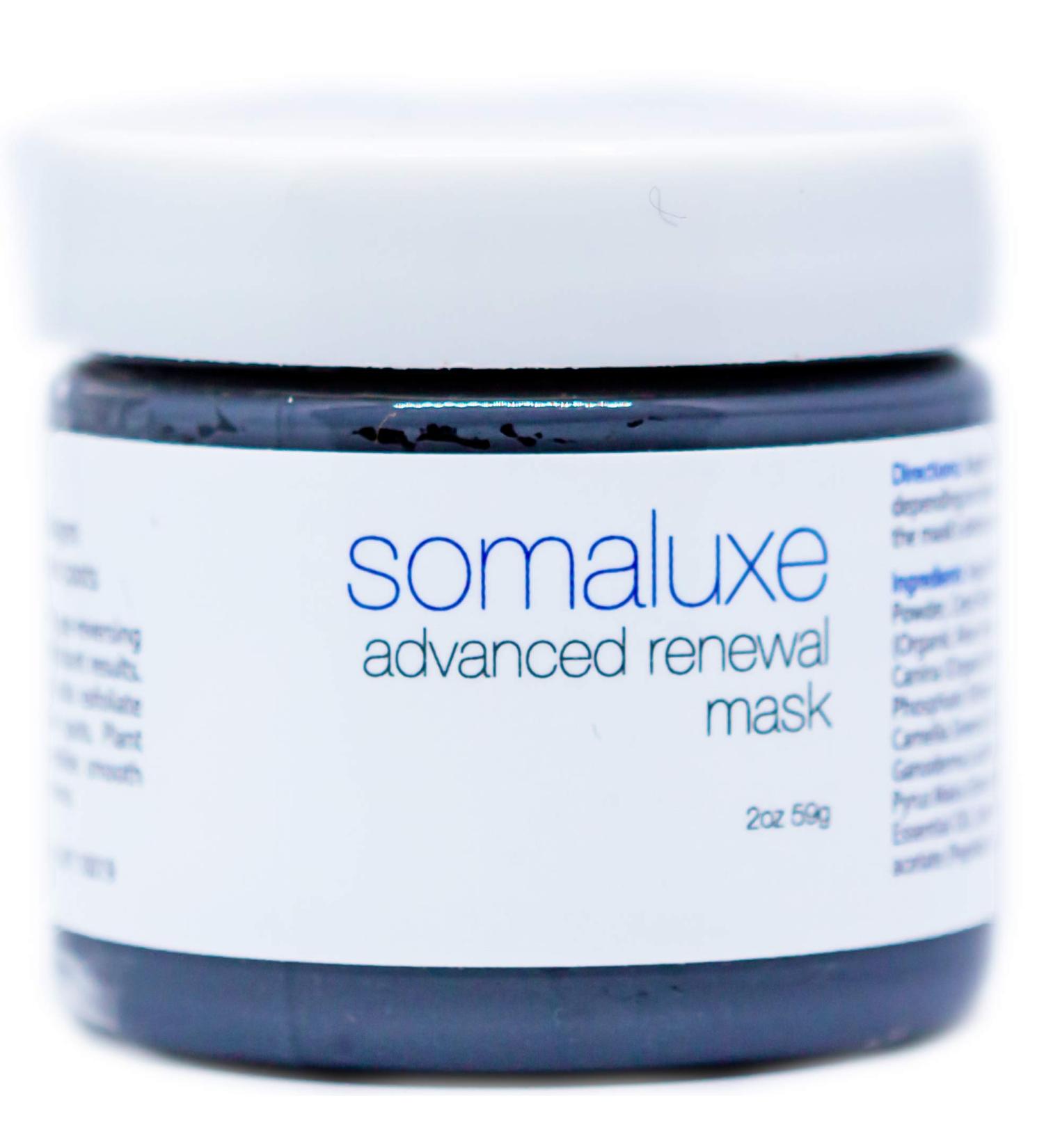 Somaluxe Advanced Clay Mask with Collagen Peptides - 2 oz | Premium Skincare for All Skin Types - International Shipping Available - Buy Online on SooperMarket.com