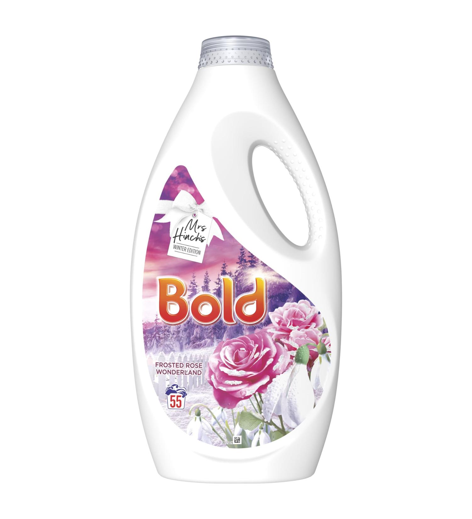 Bold Hinch Washing Liquid Rose Wonderland 55 Washes 1.925l