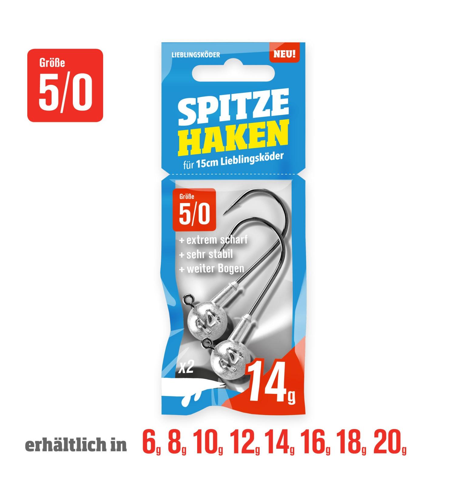 Favorite Bait Tip Hook 5/0 - Premium 8g Fishing Hook for International Shipping - Buy Online on SooperMarket.com