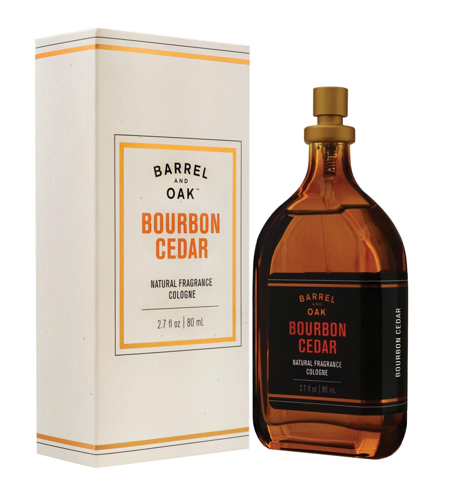 Barrel and Oak - Natural Fragrance Cologne Cologne for Men Eau de Cologne Essential Oil-Based Scent Cedarwood & Bourbon Aroma Subtle Earthy Fragrance Paraben Free Vegan (Bourbon Cedar 2.7 oz) Bourbon Cedar 2.7 Fl Oz (Pack of 1) - Buy Online on SooperMarket.com