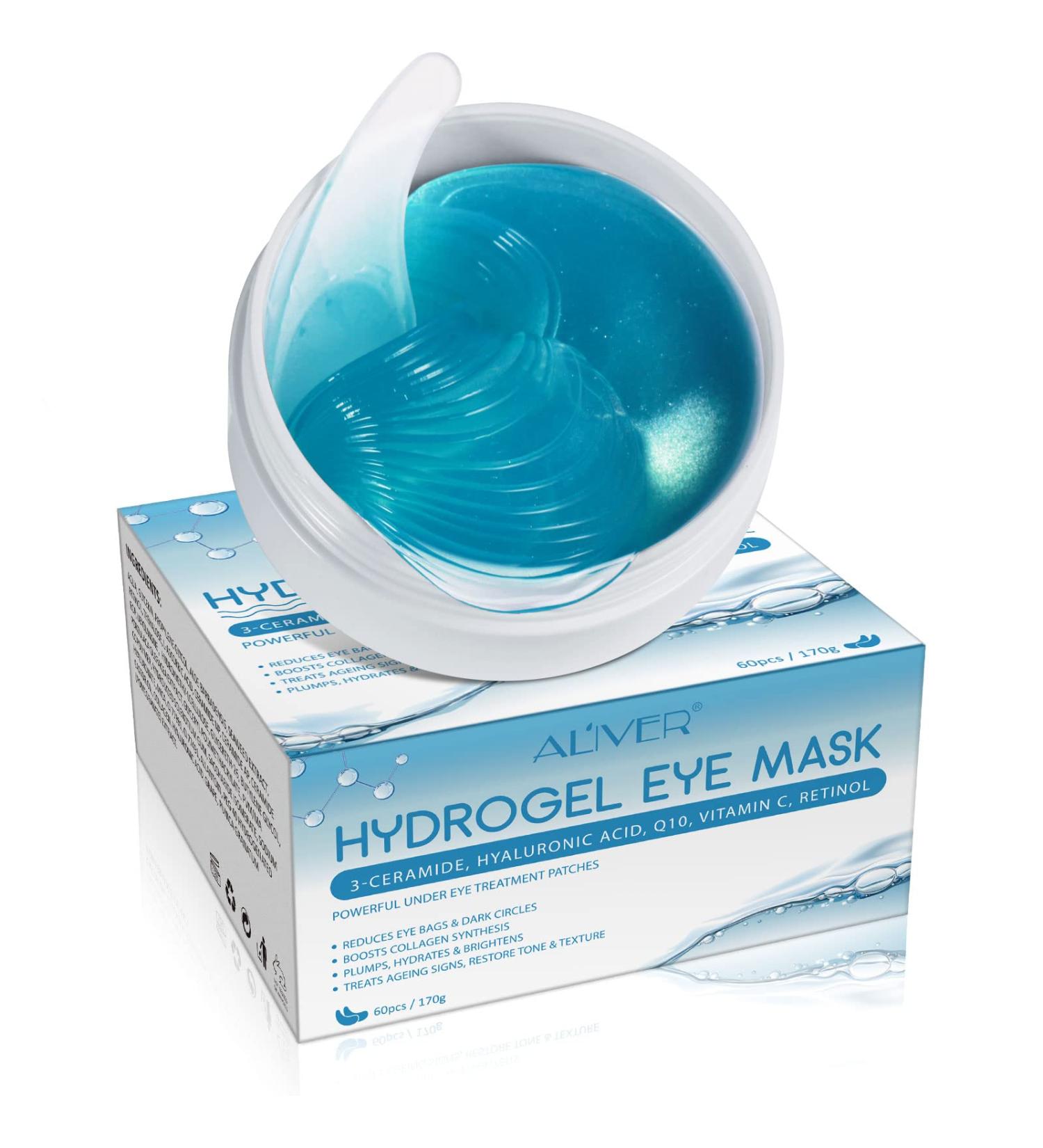 SBHEANGBA 30 Pairs Collagen Eye Mask Under Eye Mask Hyaluronic Acid Moisturizing Eye Mask Under Eye Patches for Puffy Eyes Dark Circles Eye Bags Anti Aging and Anti Wrinkles Eye Treatment Mask Blue - Buy Online on SooperMarket.com