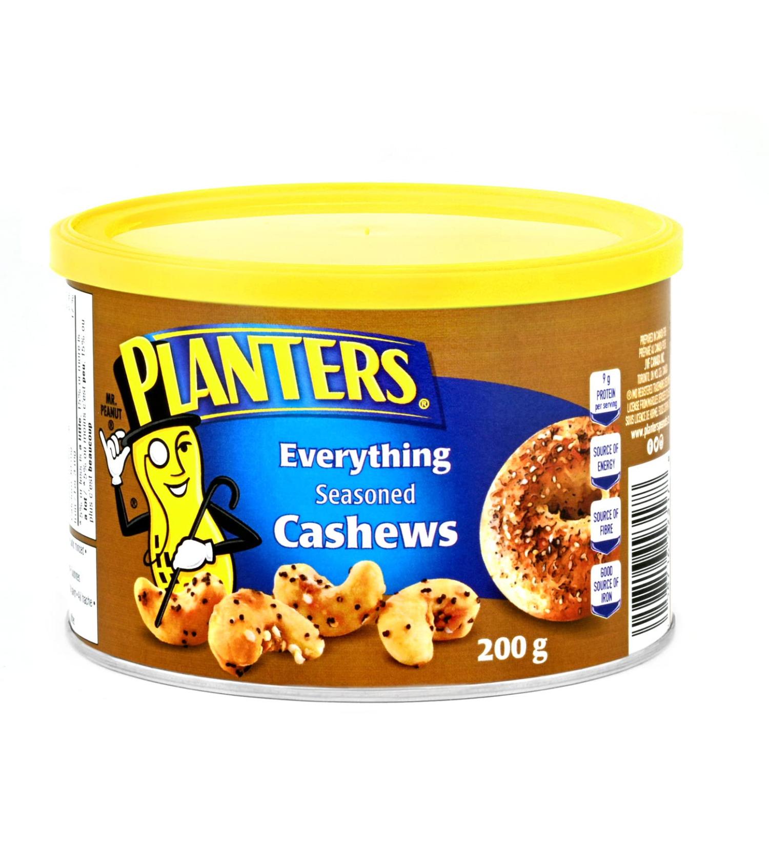 PLANTERS Everything Seasoned Cashews Brown - Buy Online on SooperMarket.com