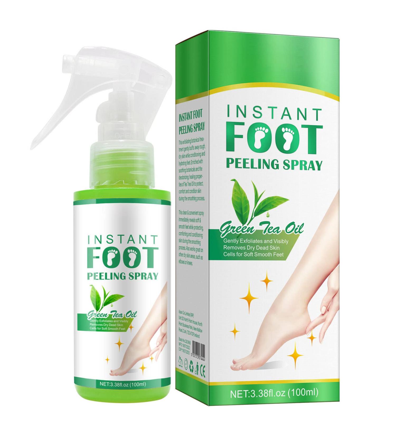 Feet Callus Remover Foot Exfoliating Spray Cleaning Moisturising Pedicure Dead Skin Exfoliator for Cracked Rough Heels Dry Skin - Buy Online on SooperMarket.com