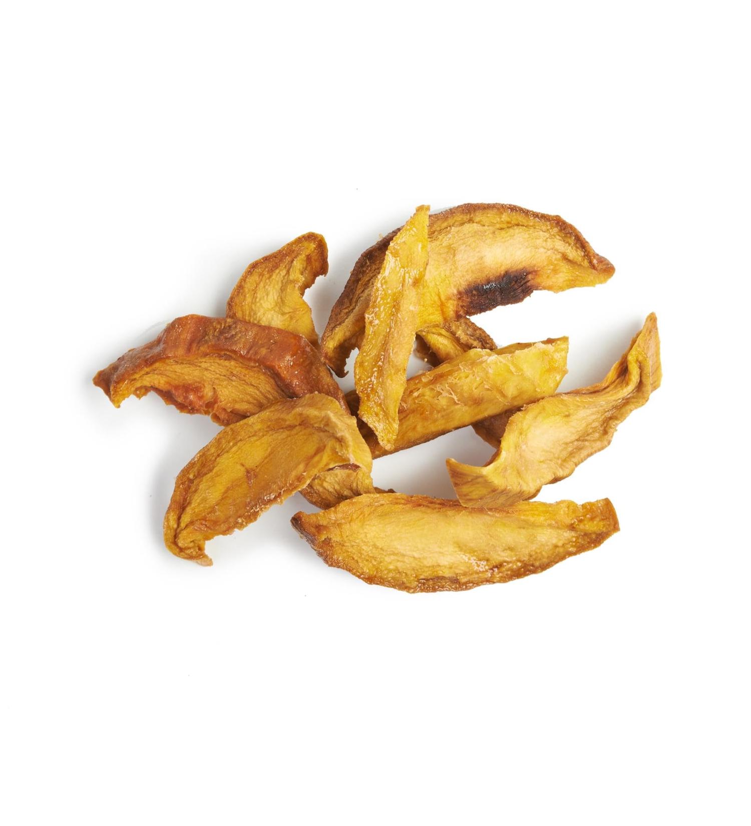 Organic dried mango strips/wedges by NutriCraft - soft and chewy Sri Lankan mangos (1kg)