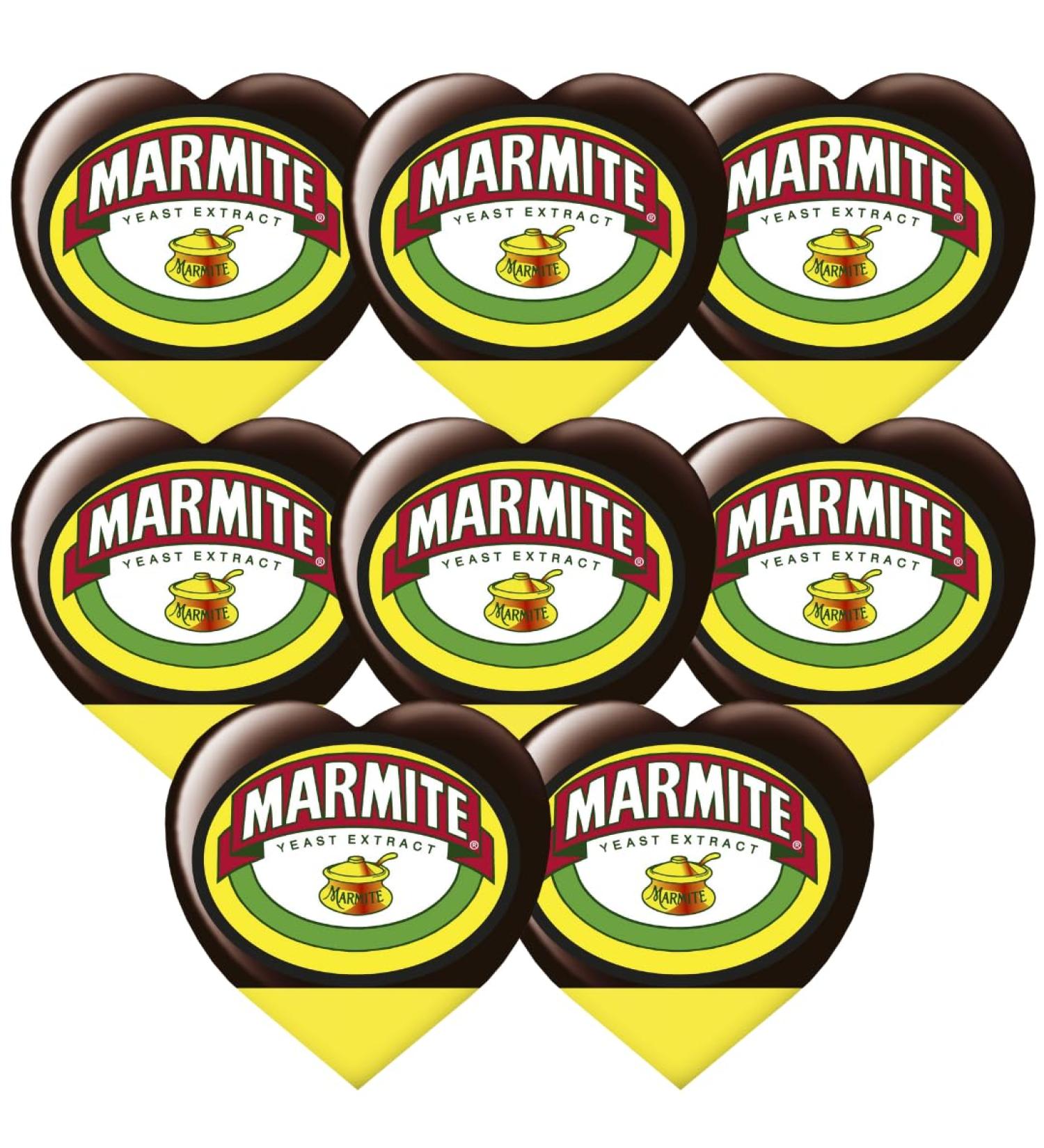 Yeast Extract Bundle With Marmite Yeast Extract Love Portions 8g (8 Pack)
