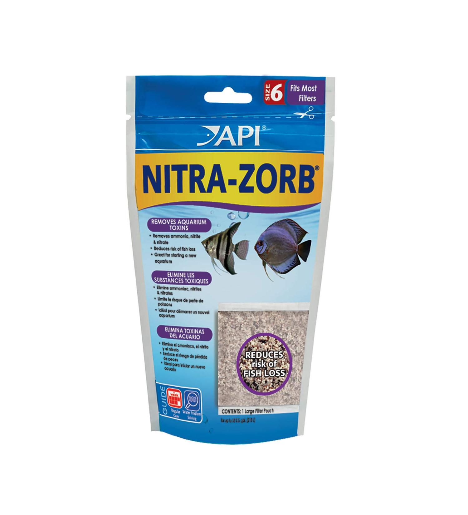 API ZORB Nitra-Zorb Aquarium Filtration Pouch - 1-Count - Buy Online on SooperMarket.com