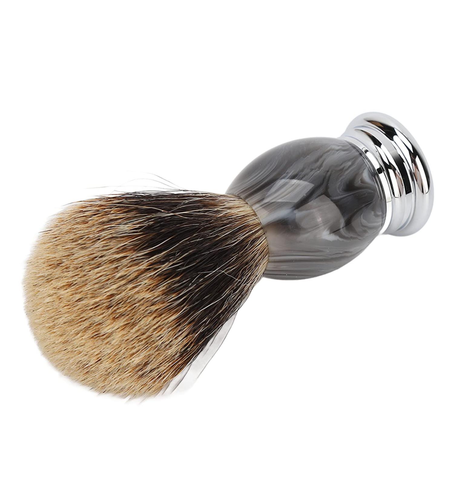 DaKuan 2 Packs Luxury Wooden Handle Shaving Brush - Professional Barber Tool for Gentle Facial Cleansing | Best for Men - Buy Online on SooperMarket.com