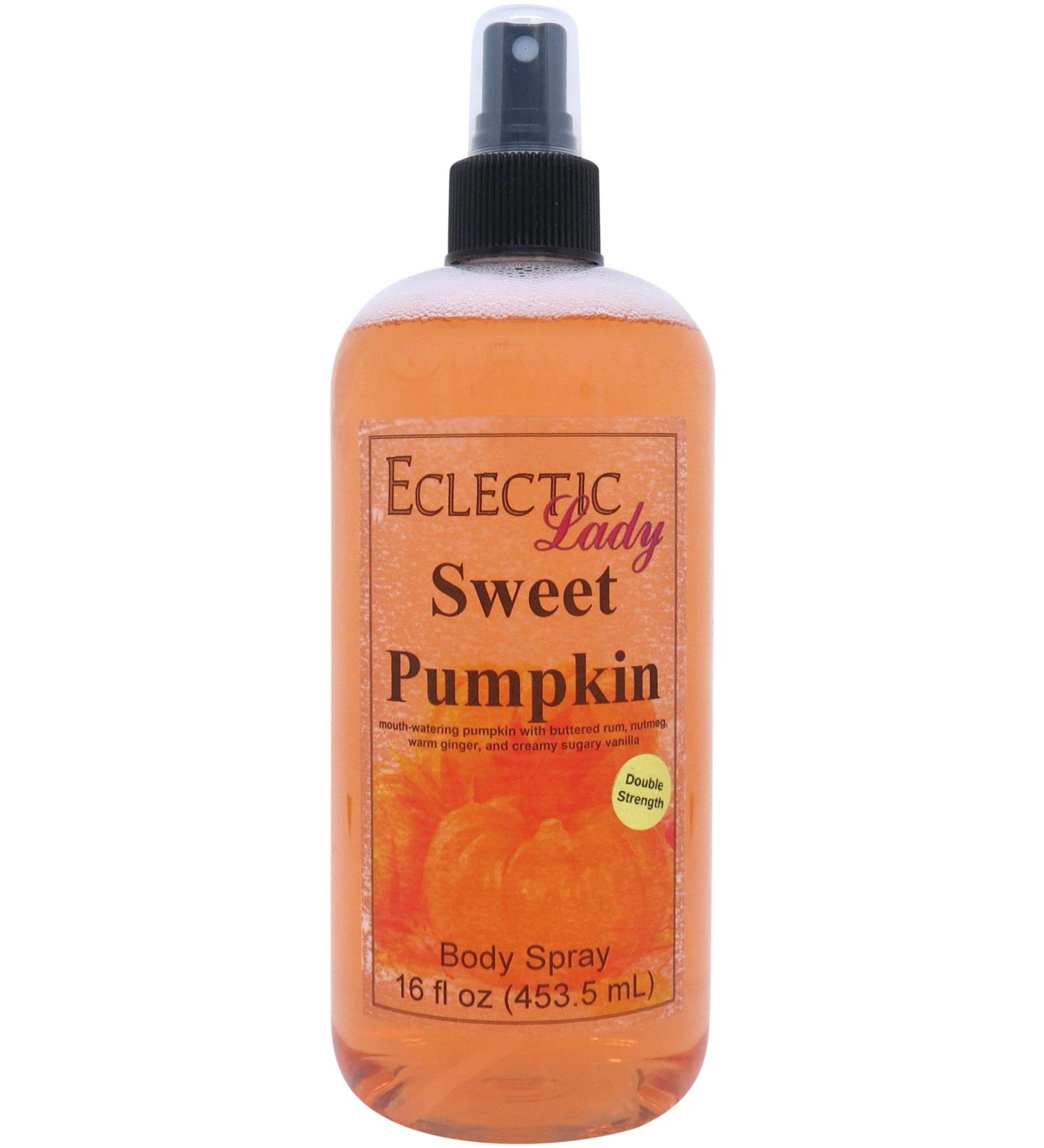 Sweet Pumpkin Body Spray (Double Strength) 16 ounces Body Mist for Women with Clean Light & Gentle Fragrance Long Lasting Perfume with Comforting Scent for Men & Women Cologne with Soft Subtle - Buy Online on SooperMarket.com