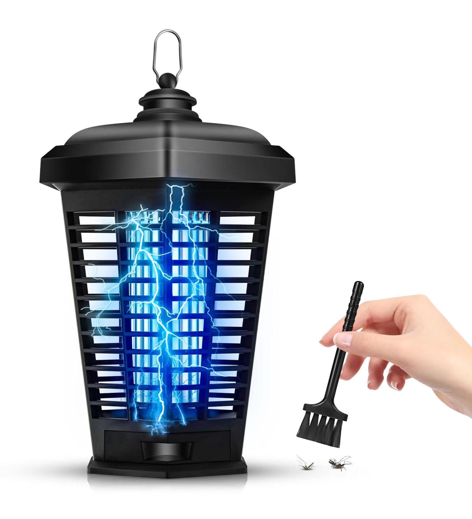 Electric Bug Zapper Mosquito Killer IPX4 Waterproof Insect Killer 3200V Insect Fly Trap Bug Killer Fly Zapper for Indoor Outdoor Backyard Patio Home - Buy Online on SooperMarket.com