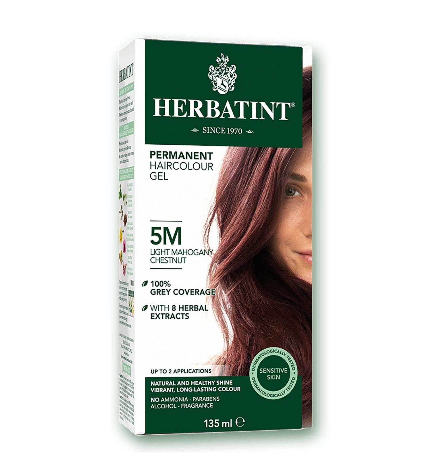 Permanent Hair Color Gel 5M Light Mahogany Chestnut - Long-lasting, Vibrant Shade - Buy Online on SooperMarket.com