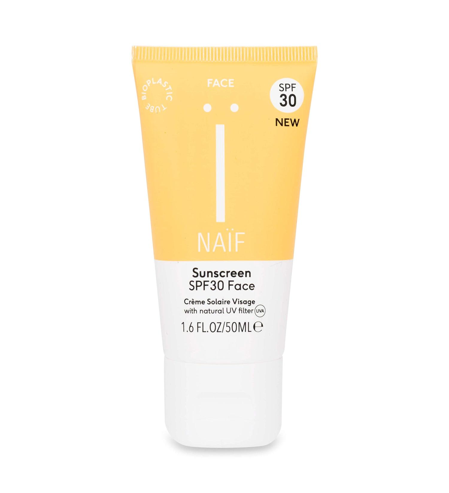 Na f Mineral Sunscreen for All Skin Types - SPF 30 Vegan 50ml - No Mineral Oils Microplastics or Silicones - Family-Friendly Protection - Buy Online on SooperMarket.com