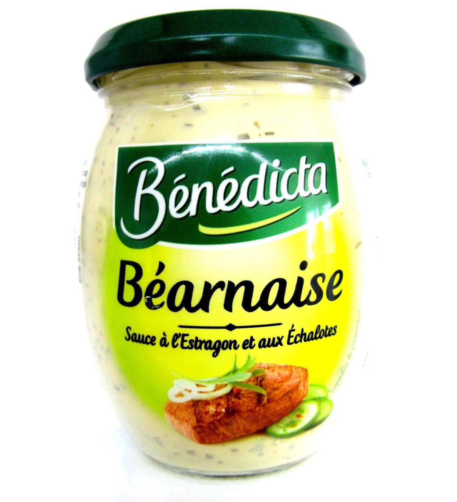 Benedicta Bearnaise Sauce Onions Shallots Tarragon 260 g Glass