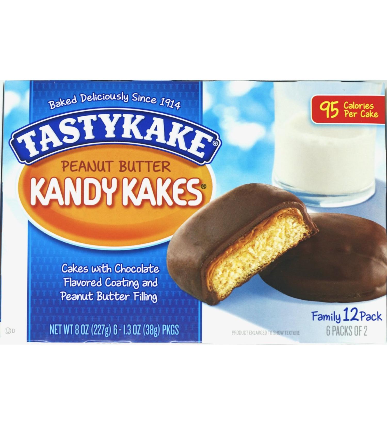 Tastykake Peanut Butter Kandy Cakes - 24 Pack | Delicious Snack Treats - Buy Online on SooperMarket.com