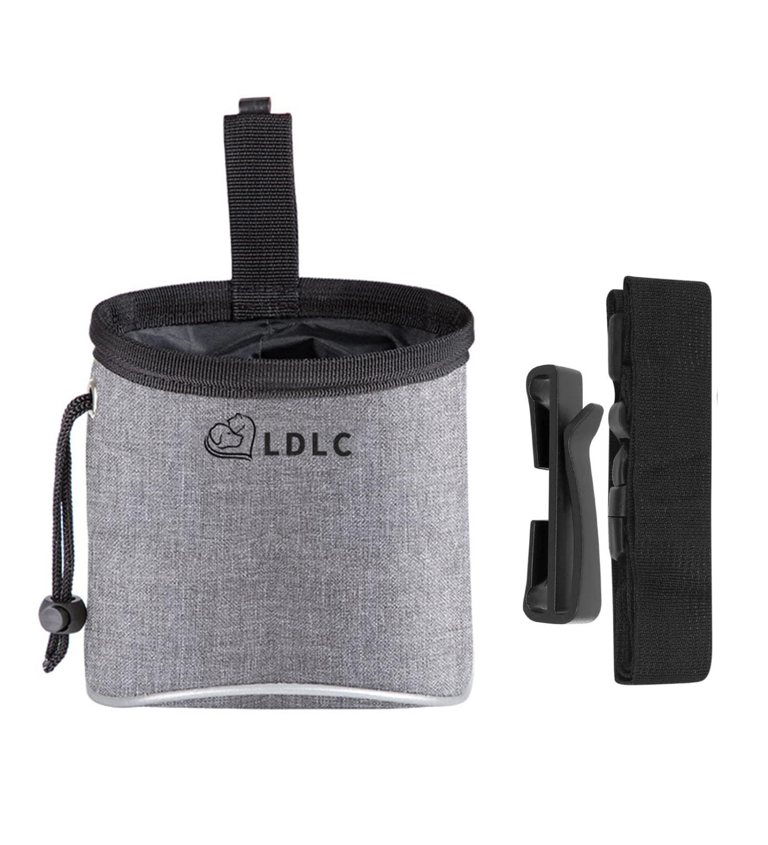 GOTRUST Treat Pouch for Dog Training Dog Treat Bags Small Pet Puppy Treat Pouch Bag Waterproof Dog Walking Pouches with Adjustable Waist Belt and Built-in Dog Waste Bag Dispenser Gray - Buy Online on SooperMarket.com