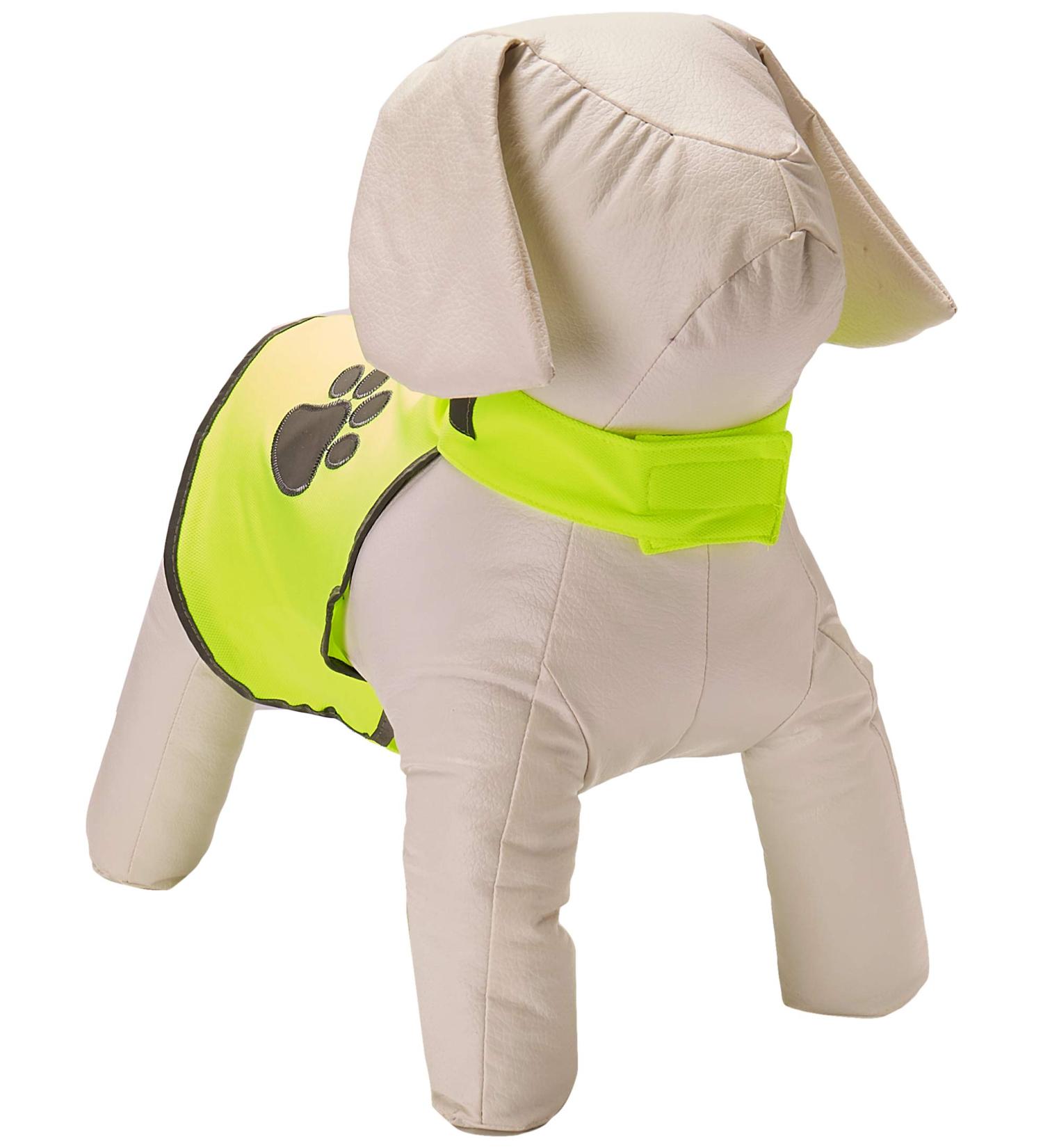 Trixie Reflective Dog Coat Waistcoat S Neon Yellow S (Pack of 1) - Buy Online on SooperMarket.com
