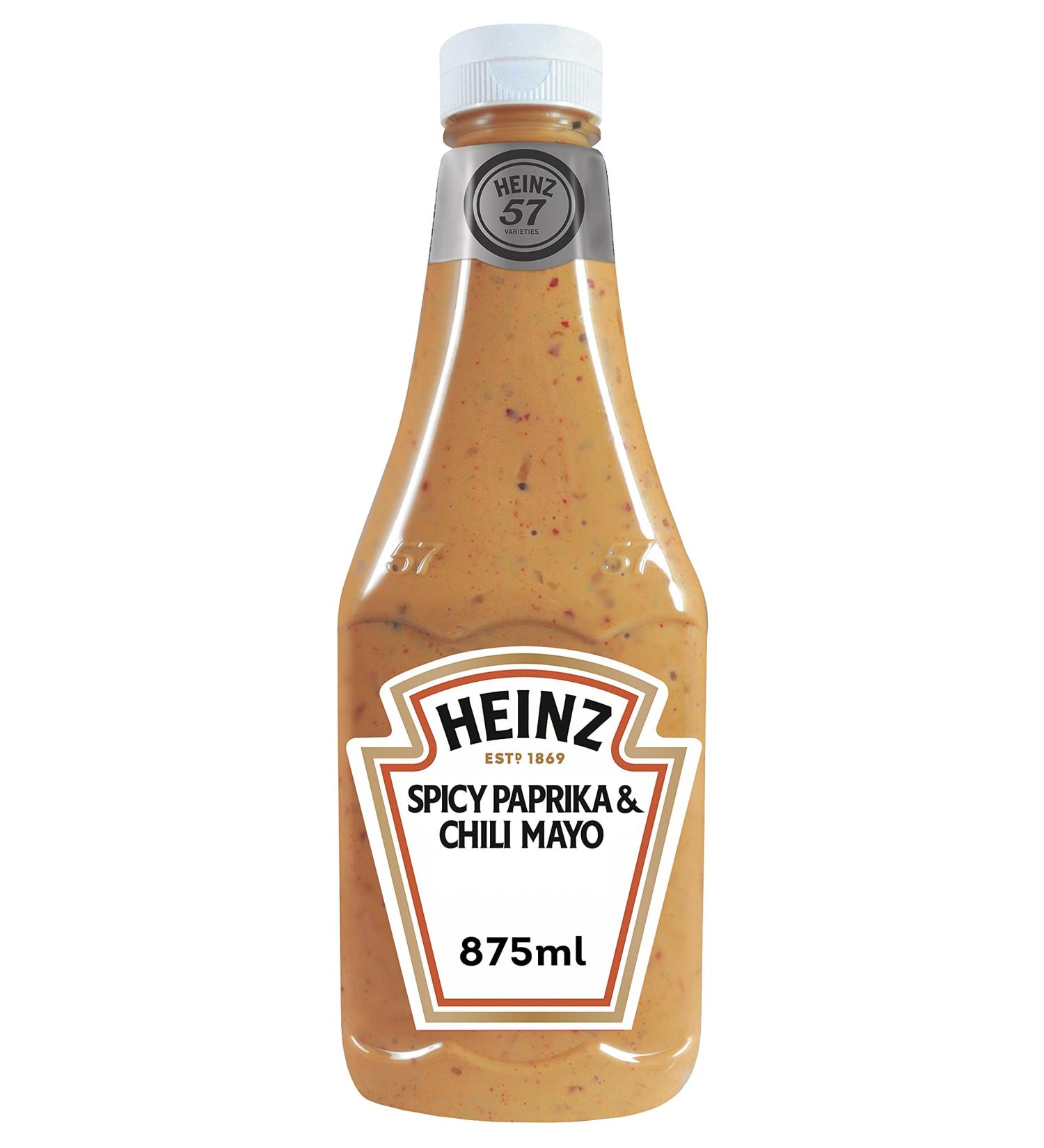 HEINZ Spicy Paprika & Chili Mayo - 875 ml | Shop Internationally for Flavorful Spreads - Buy Online on SooperMarket.com