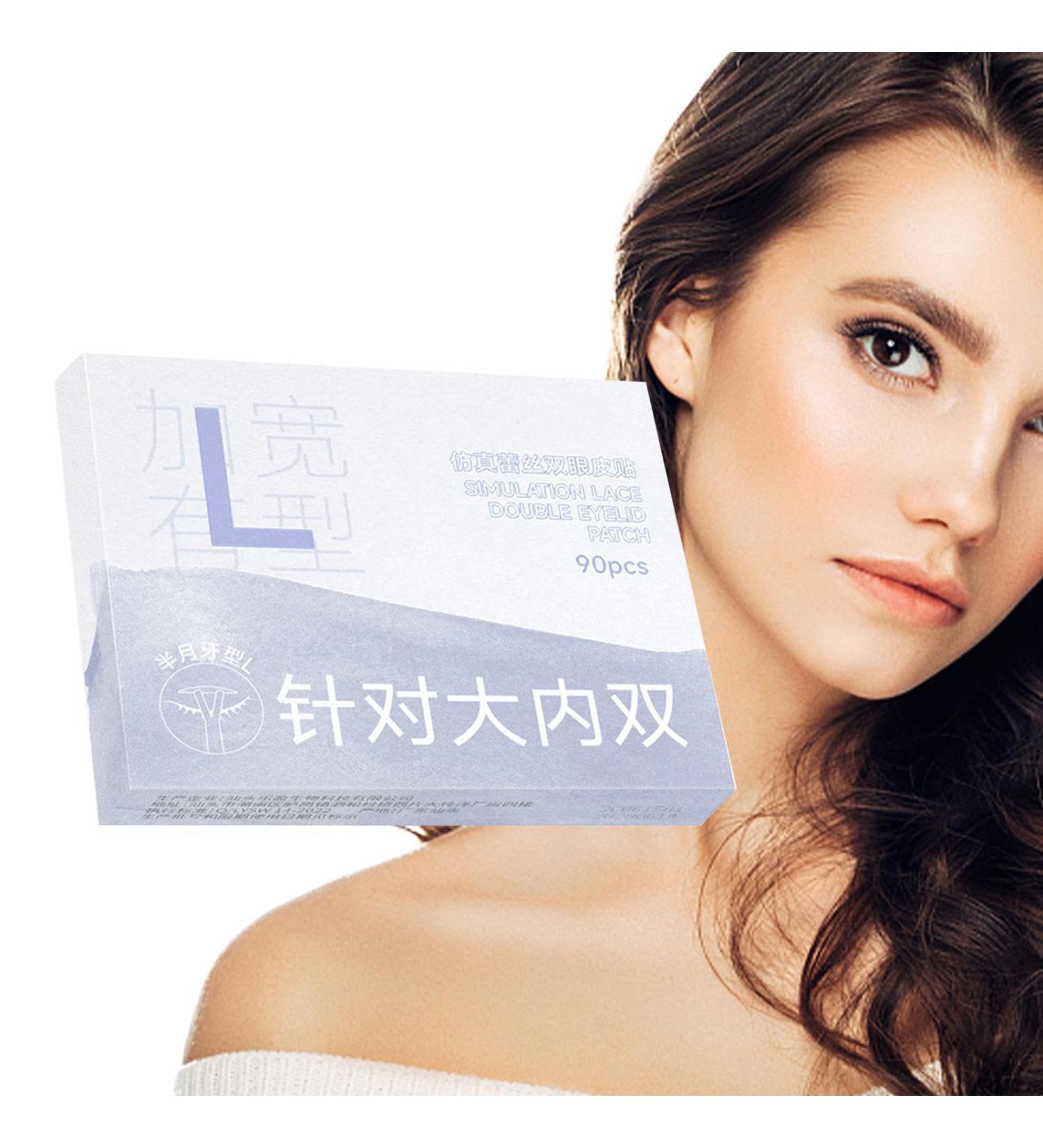 Virtcooy Eyelid Correcting Strips | Natural Fiber Eyelid Lifter Strips - Waterproof Long-lasting Sweatproof Instant Eyelid Lift Tape For Droopy Eyelids - Buy Online on SooperMarket.com
