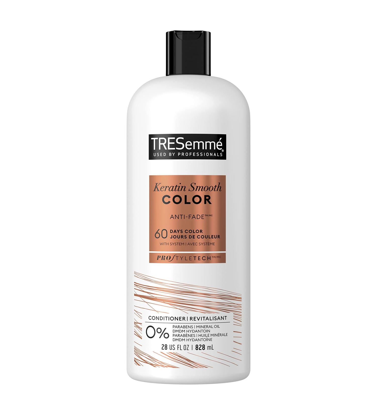 TRESemme Keratin Smooth Colour Conditioner for coloured hair Anti-Fade formulated with Pro Style Technology 828 ml Keratin Color Conditioner 828 ml (Pack of 1) - Buy Online on SooperMarket.com