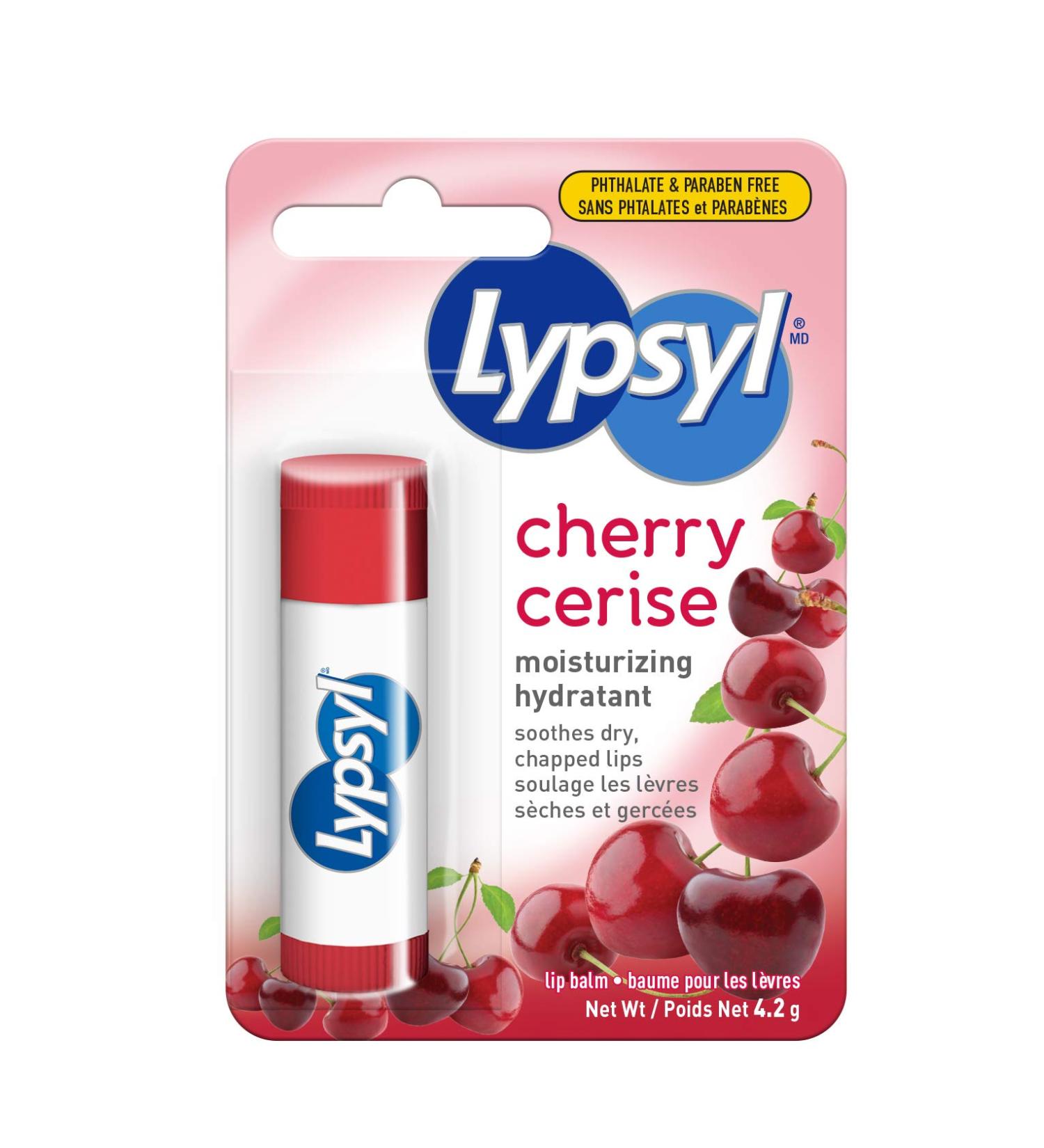 Lypsyl Cherry lip balm 4.2g (Pack of 8) - Buy Online on SooperMarket.com