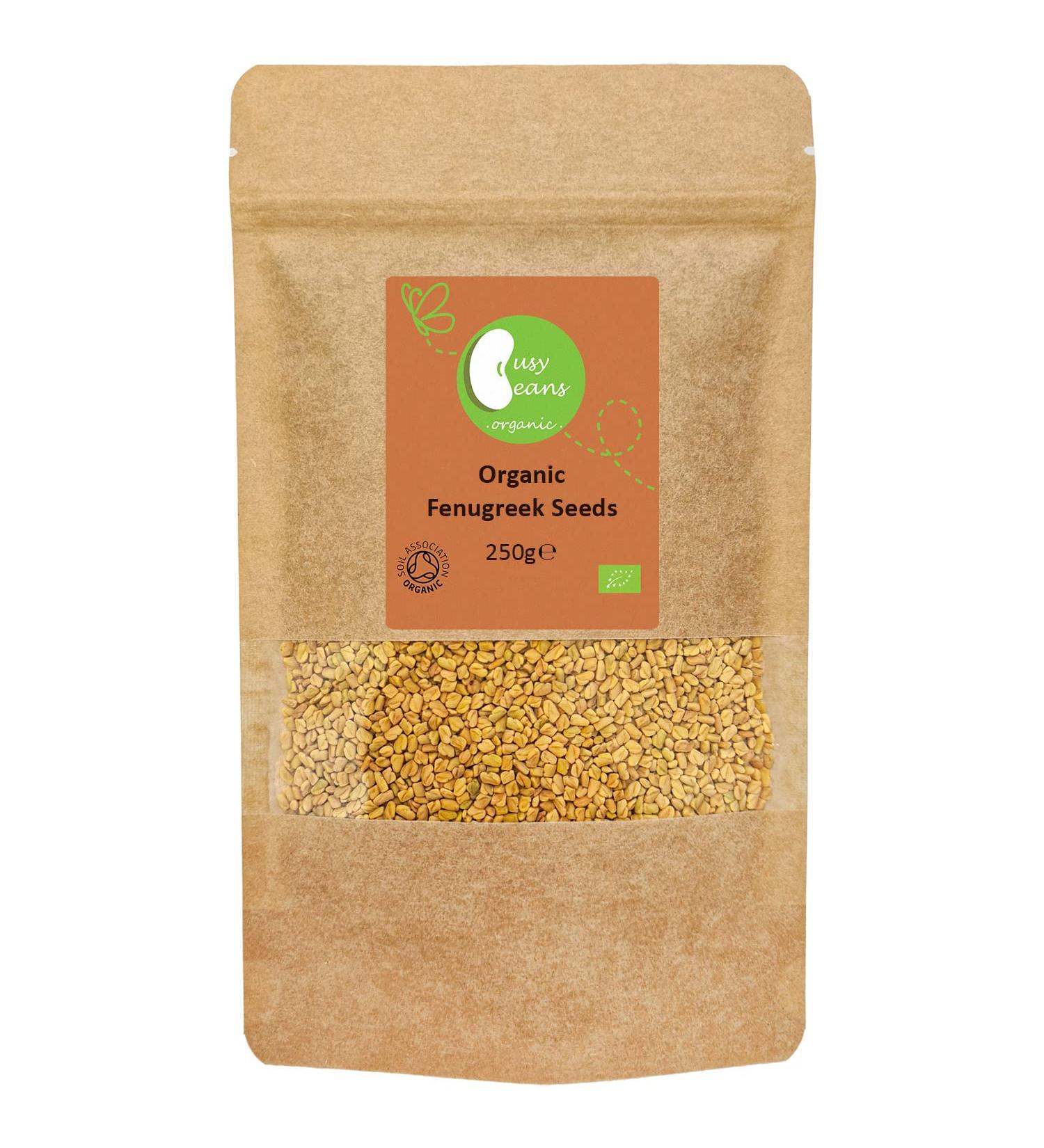 Certified Organic Fenugreek Seeds 250g by Busy Beans Organic | Shop Now - Buy Online on SooperMarket.com