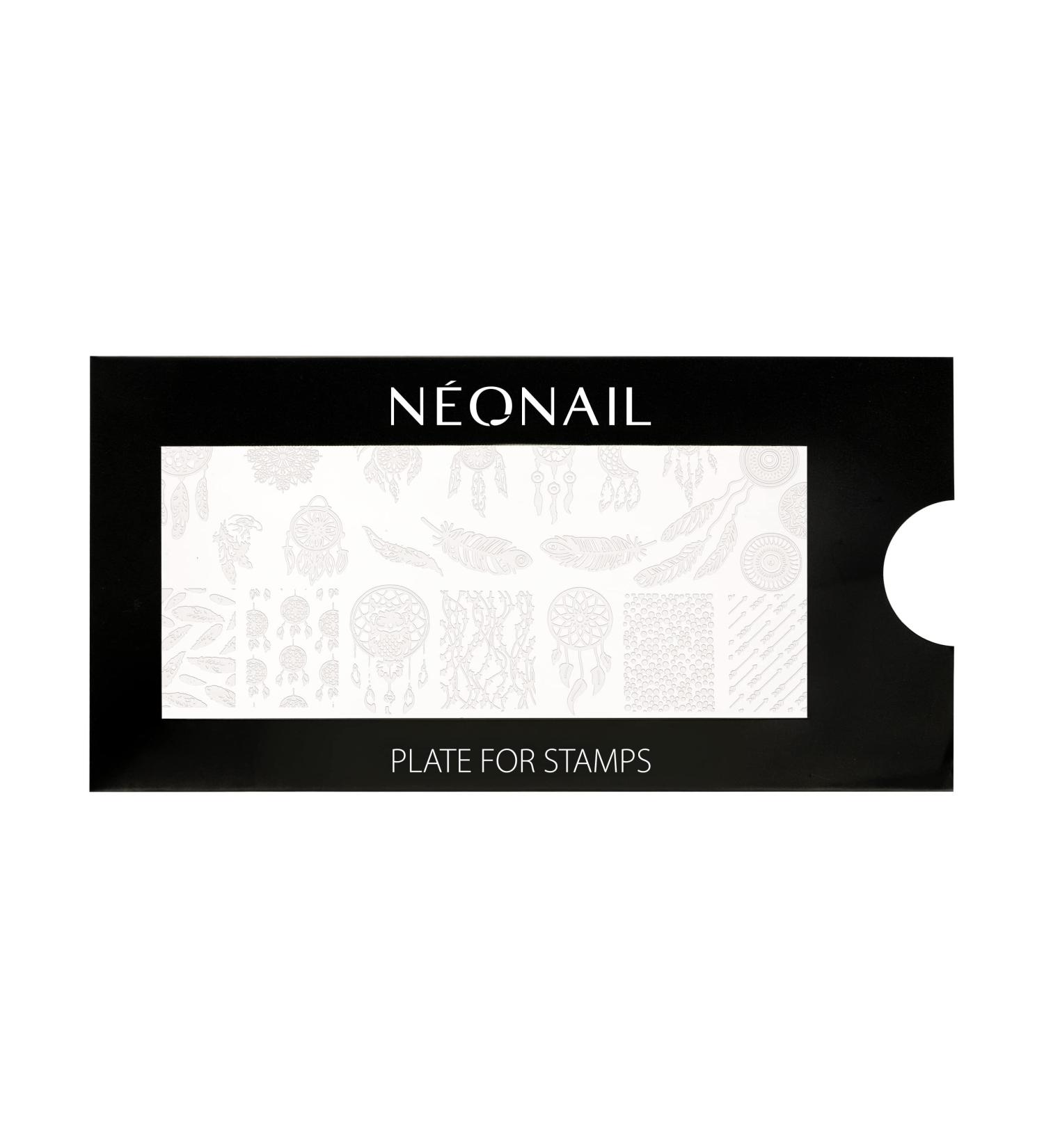 Neonail Stamping Plate 04 - Nail Art Stencil for French Nails & Creative Designs | International Shipping Available - Buy Online on SooperMarket.com