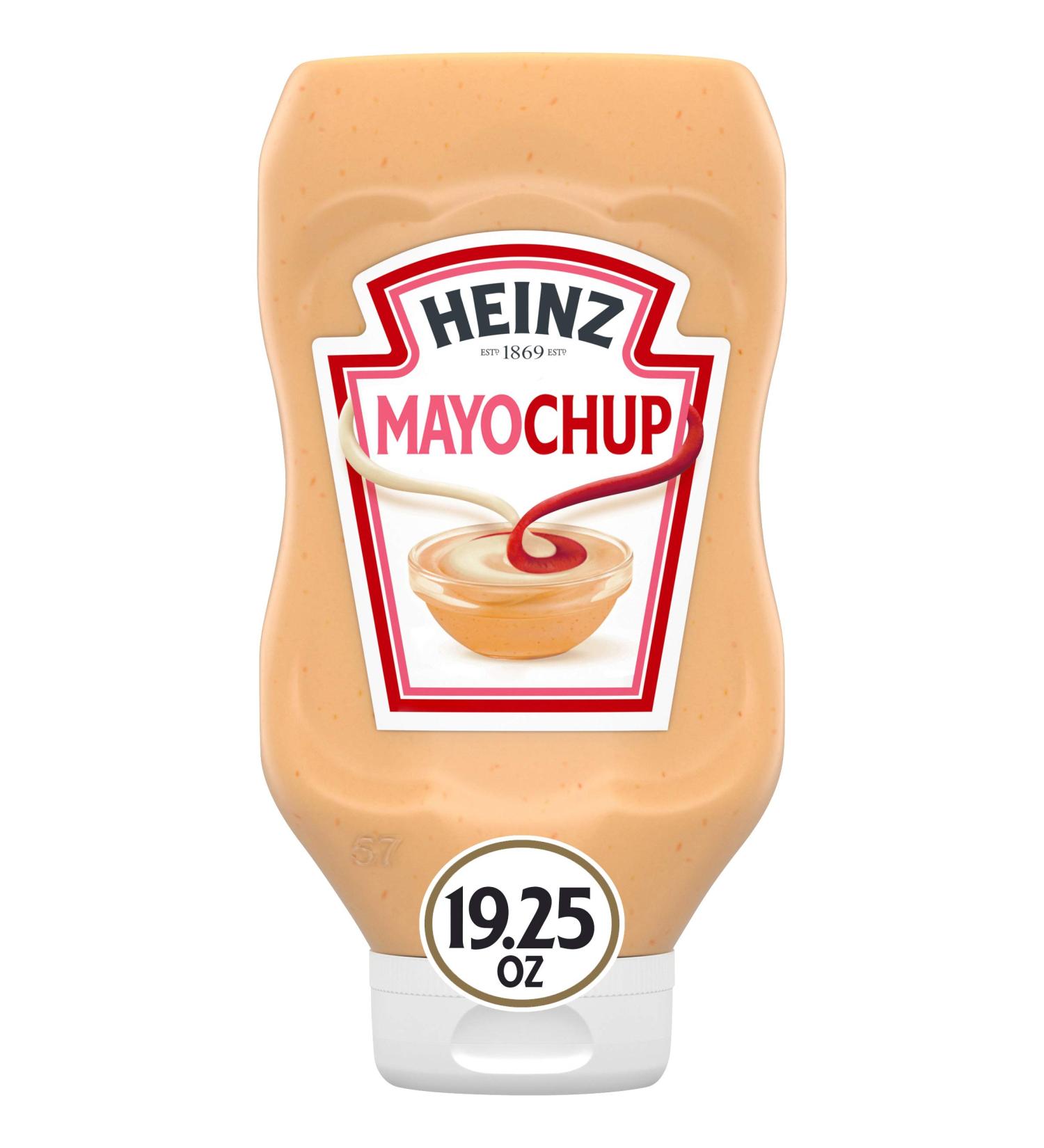 Heinz Mayochup Sauce 19.25 oz Bottle - Perfect Blend of Mayonnaise and Ketchup - 1.20 Pound Pack - Condiment Sauce - Buy Online on SooperMarket.com