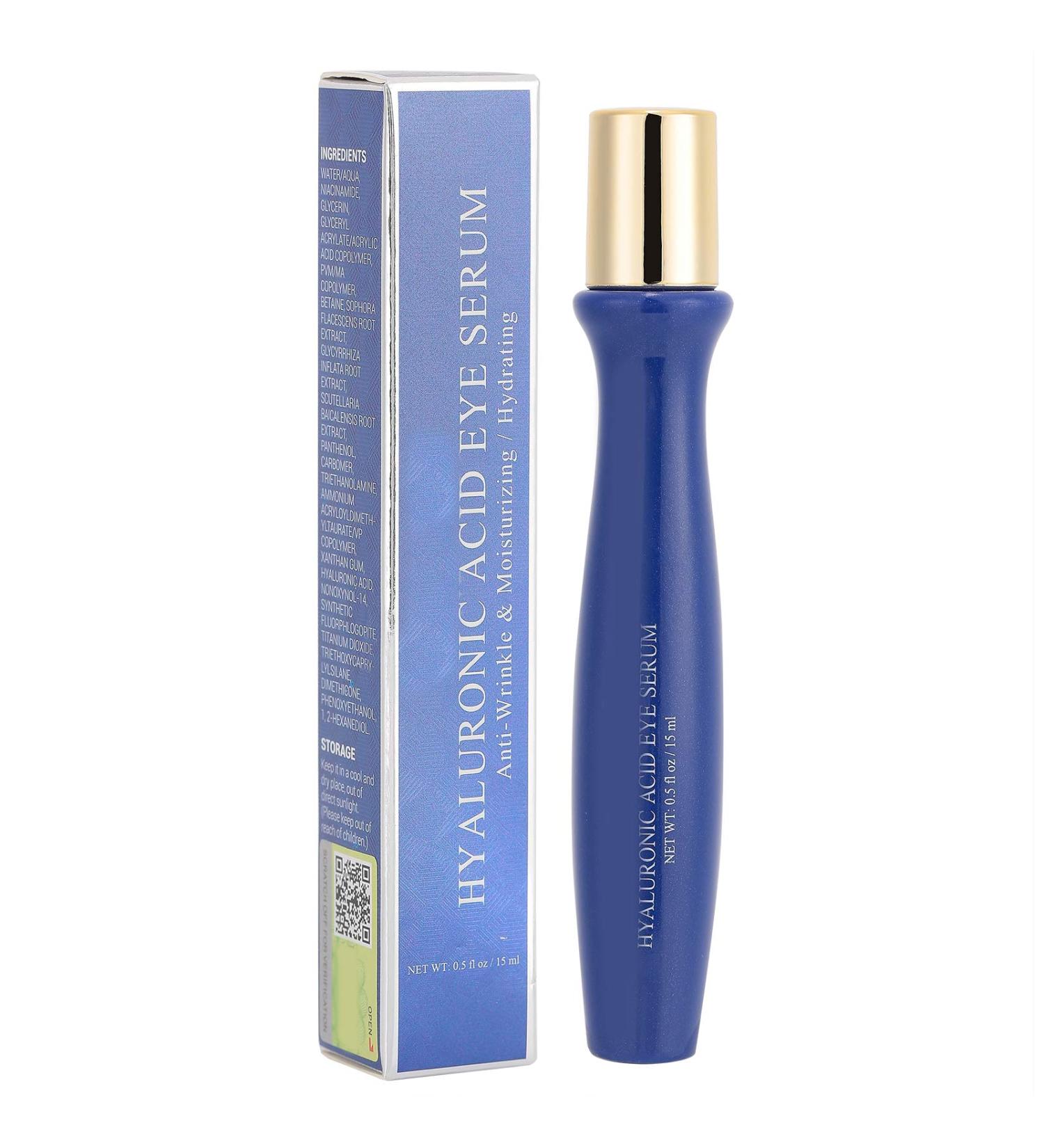 Hydrating Eye Cream Serum | Anti-Aging Roll-On for Under Eye Moisturizing Care - Free Worldwide Shipping - Buy Online on SooperMarket.com