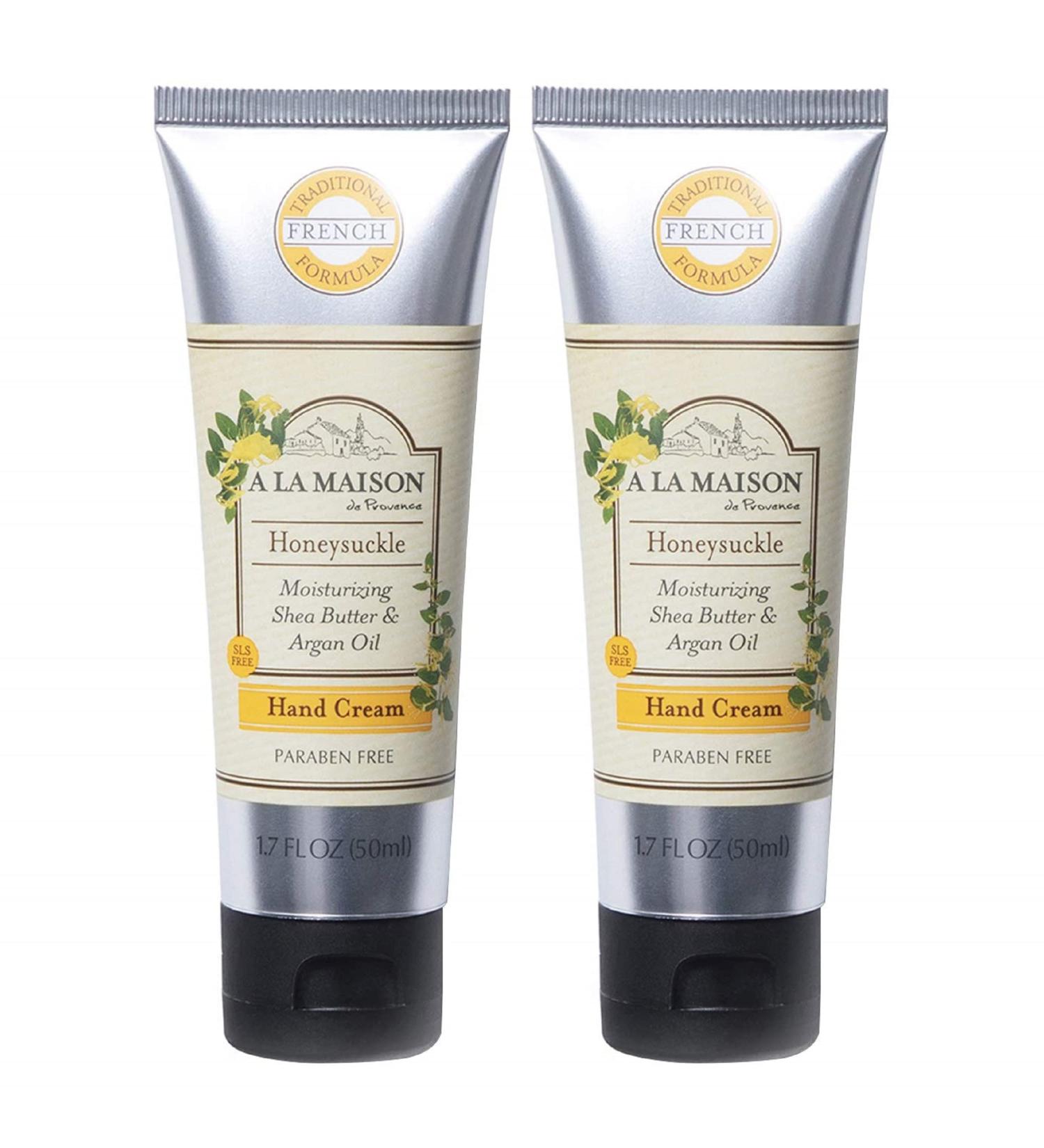 A LA MAISON Honeysuckle Hand and Body Lotion for Dry Skin - 1.7 Fl Oz (Pack of 2) - Buy Online on SooperMarket.com
