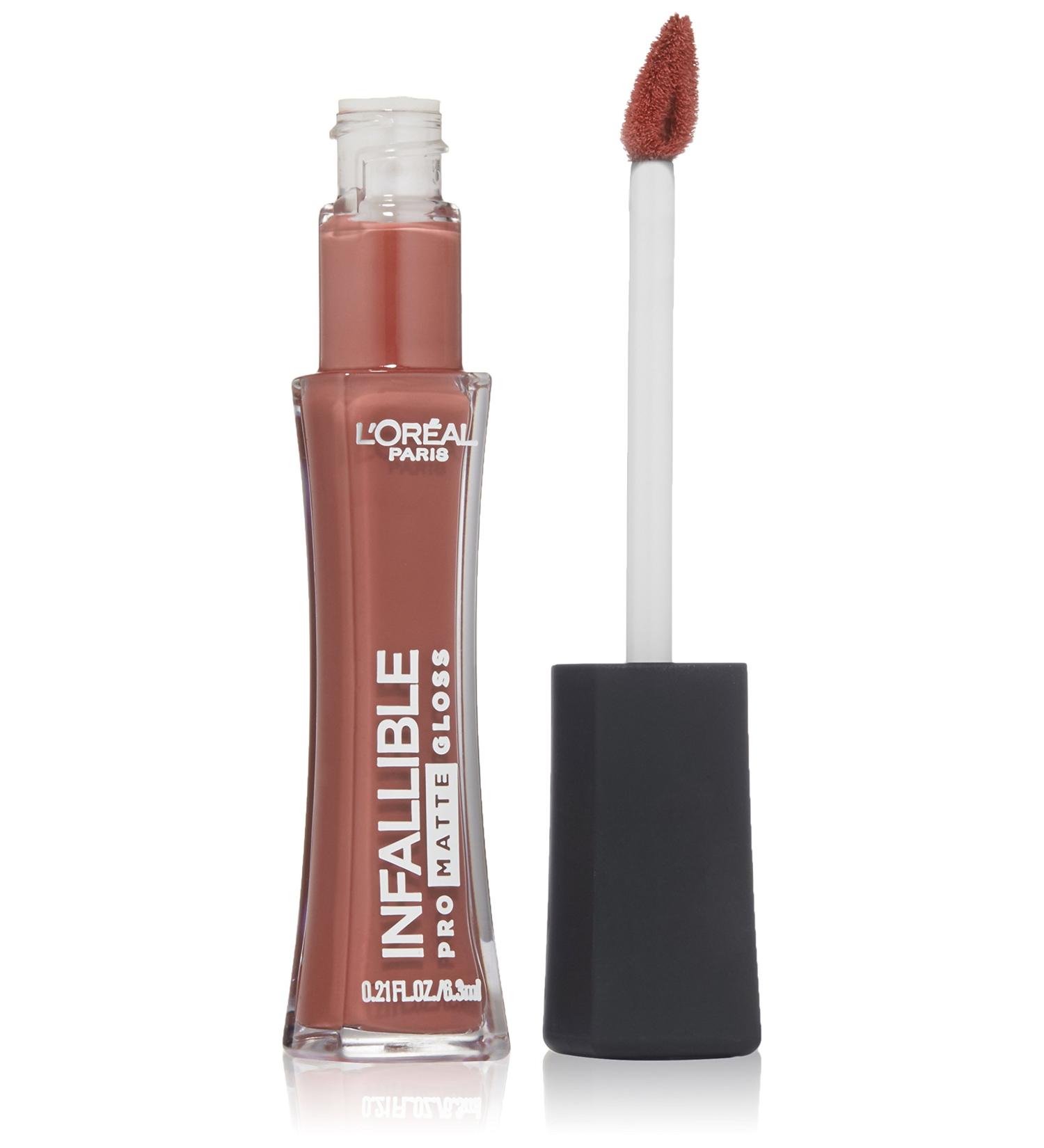 L'Or al Paris Infallible Lip Pro Matte Gloss  Bare Attraction  0.21 fl. oz. Bare Attraction 0.21 Fl Oz (Pack of 1)