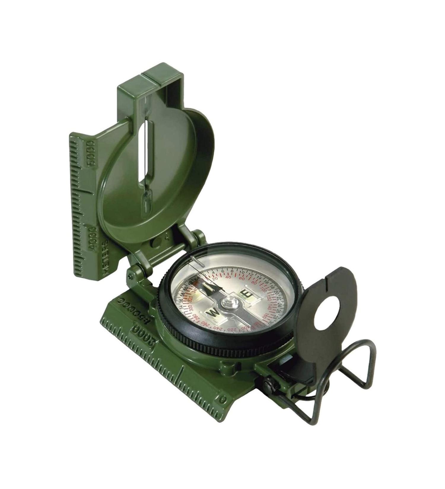 Cammenga Official US Military Tritium Lensatic Compass, Accurate Waterproof Hand Held Compasses with Pouch for Hiking Camping Navigation Survival Backpacking Orienteering Olive Drab - Buy Online on SooperMarket.com