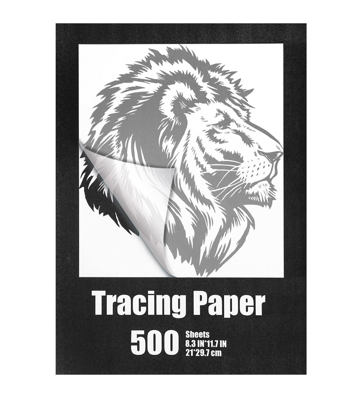 500 Sheets A4 Translucent Tracing Paper for Kids & DIY Crafts - Sketching, Drawing & Painting Works - Buy Online on SooperMarket.com