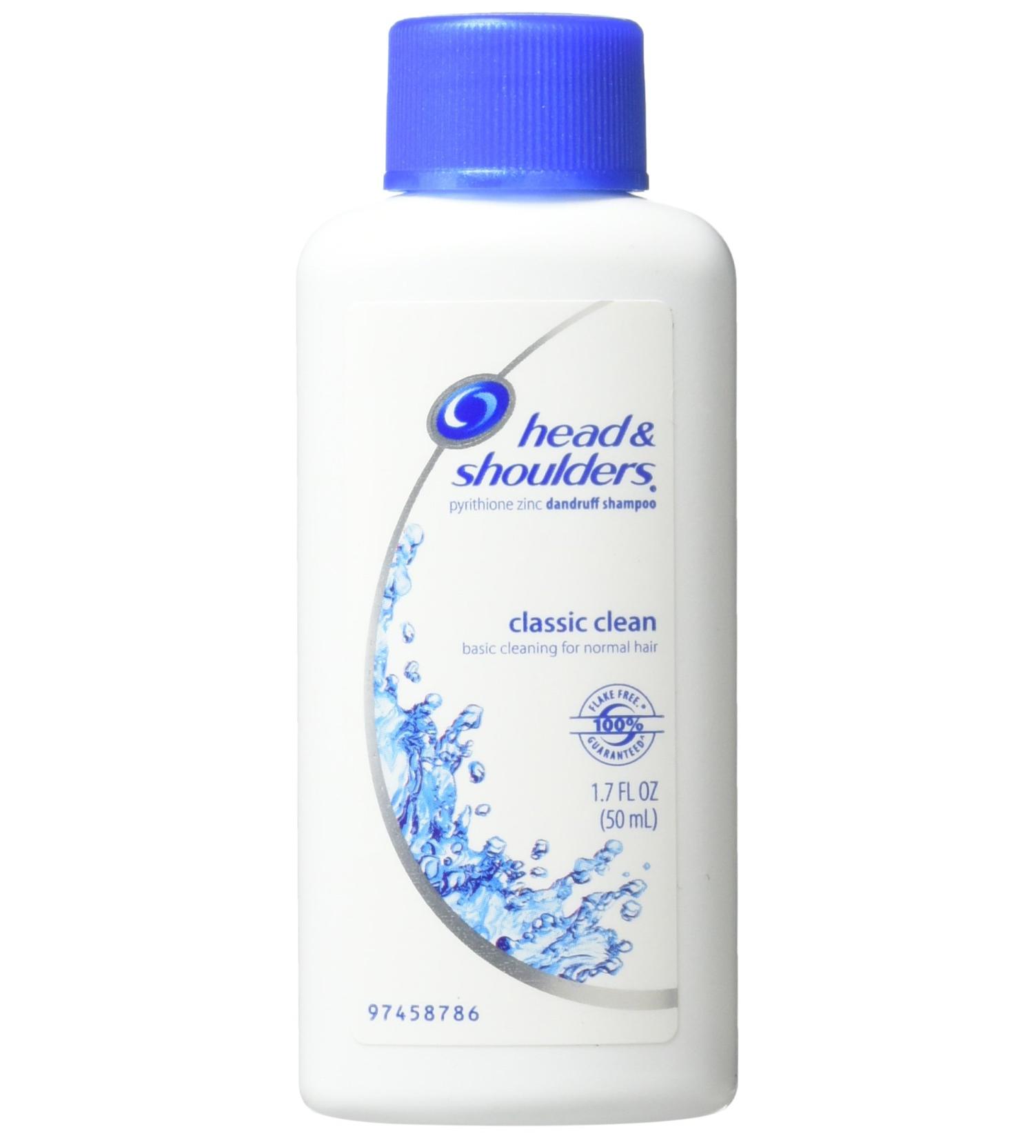 Head & Shoulders Classic Clean Dandruff Shampoo 1.7 oz - Pack of 3 - Buy Online on SooperMarket.com