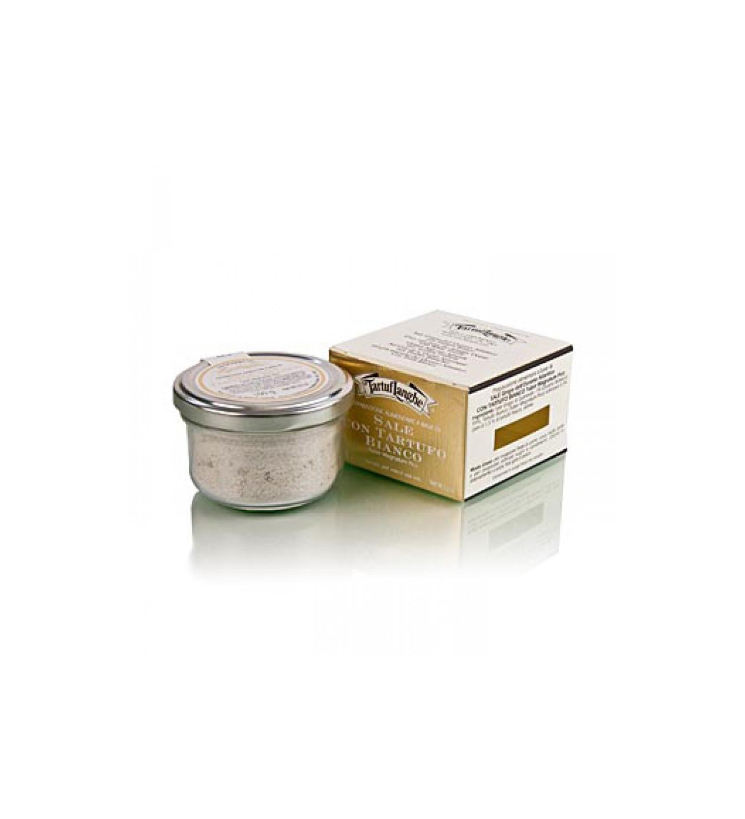 Tartuflanghe - SALT gray Gu rande WITH WHITE TRUFFLE (Tuber magnatum Pico) 100g
