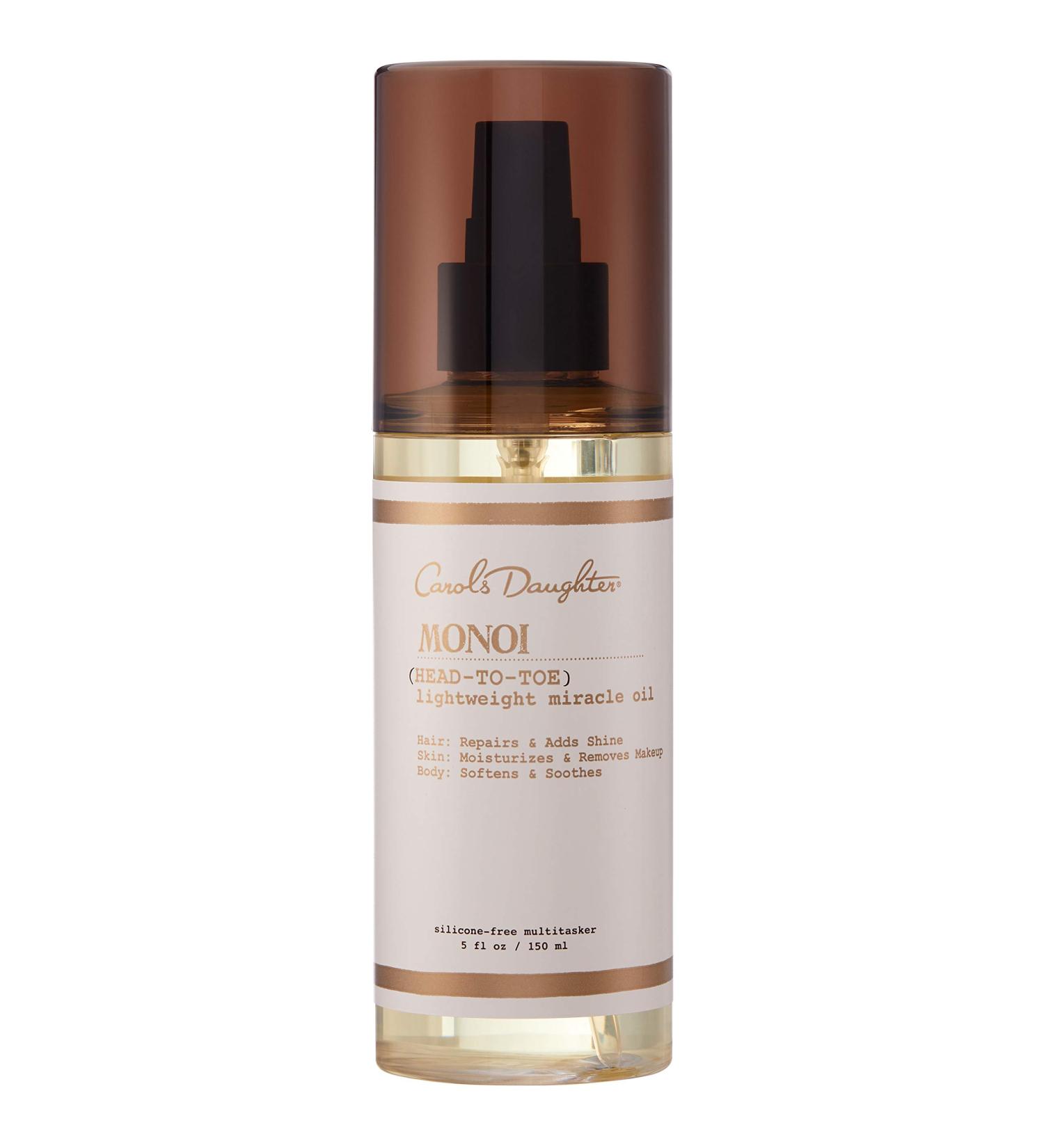 Carol's Daughter Monoi Lightweight Miracle Oil 5 oz - Repairing Body & Hair Treatment - Buy Online on SooperMarket.com