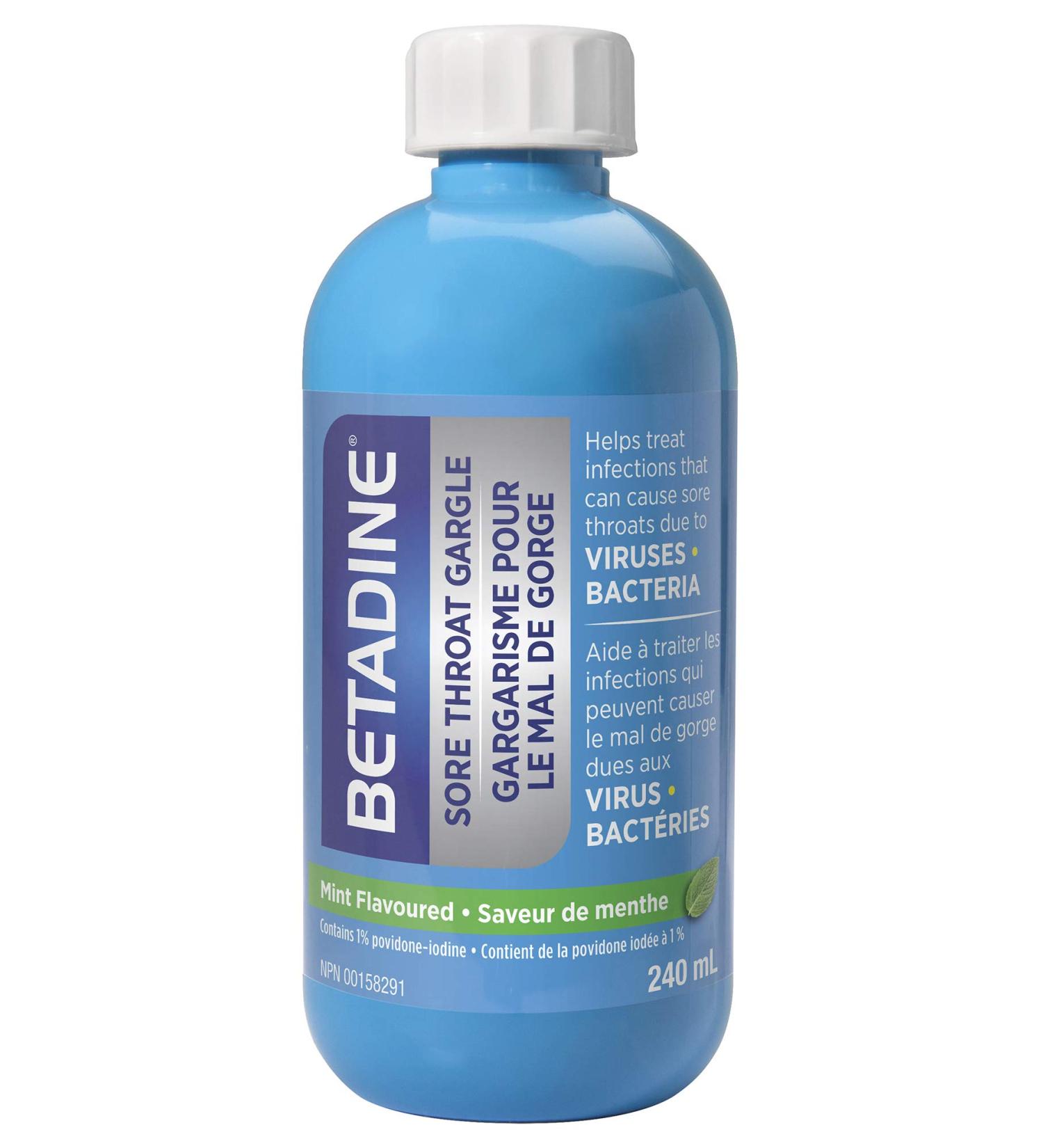 Betadine Sore Throat Gargle 240ml - Buy Online on SooperMarket.com