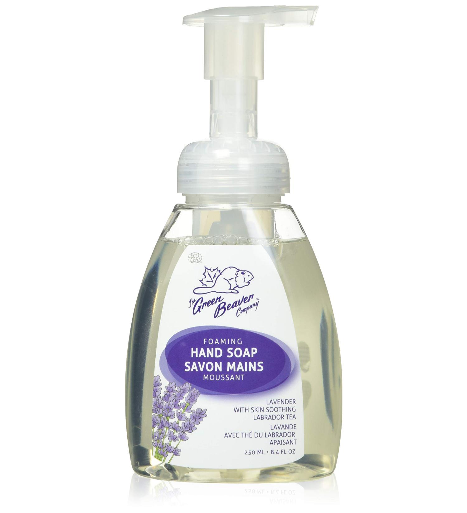 GREEN BEAVER Foaming Hand Wash - Lavender Scent 250 ML | Eco-Friendly & Gentle Cleansing for All Skin Types - International Shipping Available - Buy Online on SooperMarket.com
