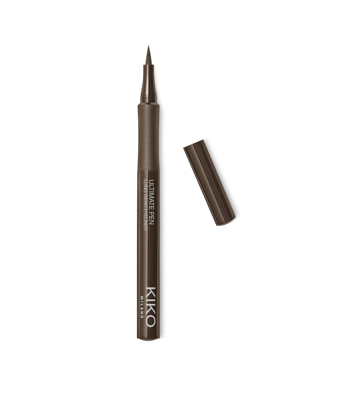 KIKO Milano Ultimate Pen Eyeliner 02 Brown - Long-Lasting Eyeliner Pen for Precise Application | 1 Piece - International Shipping Available - Buy Online on SooperMarket.com
