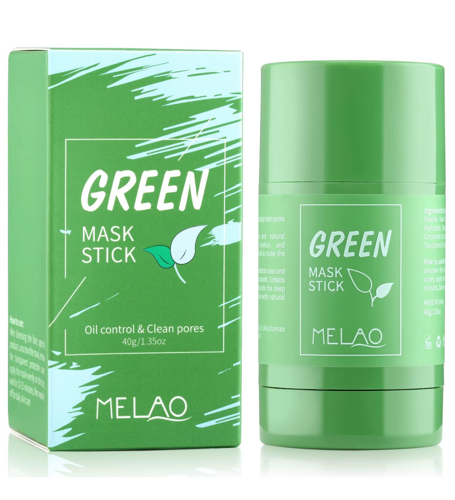 KASTU Green Tea Face Mask Stick - Deep Cleanse and Moisturizing Formula for All Skin Types - Buy Online on SooperMarket.com
