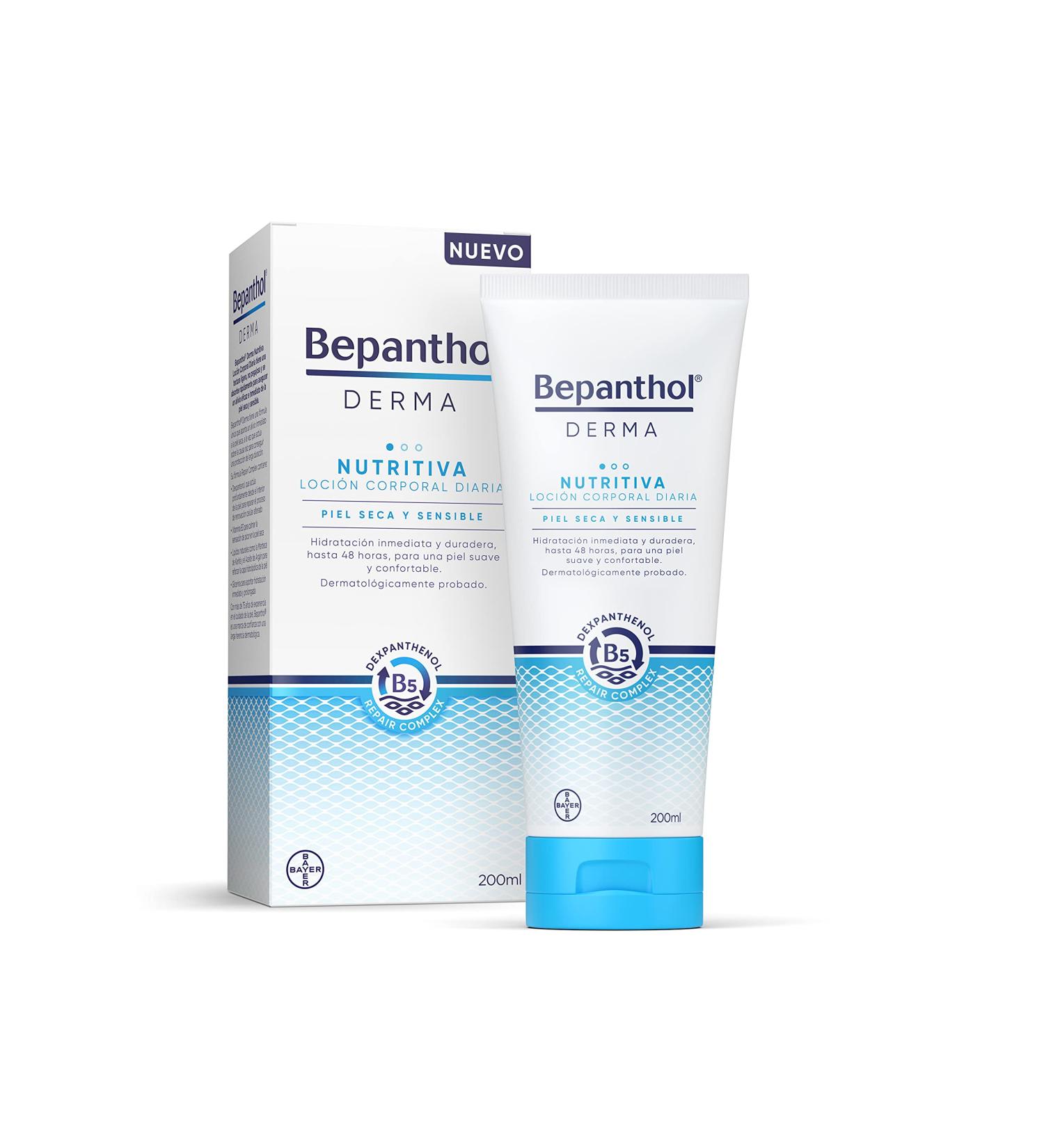 Bepanthol Derma Nourishing Body Lotion 200ml - Hydrate & Soothe Dry Sensitive Skin | Daily Use for Immediate Relief - International Shipping - Buy Online on SooperMarket.com