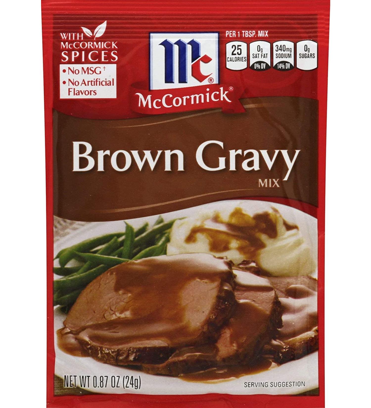 Mccormick Brown Gravy Mix, 0.87 Ounce (Pack of 3)