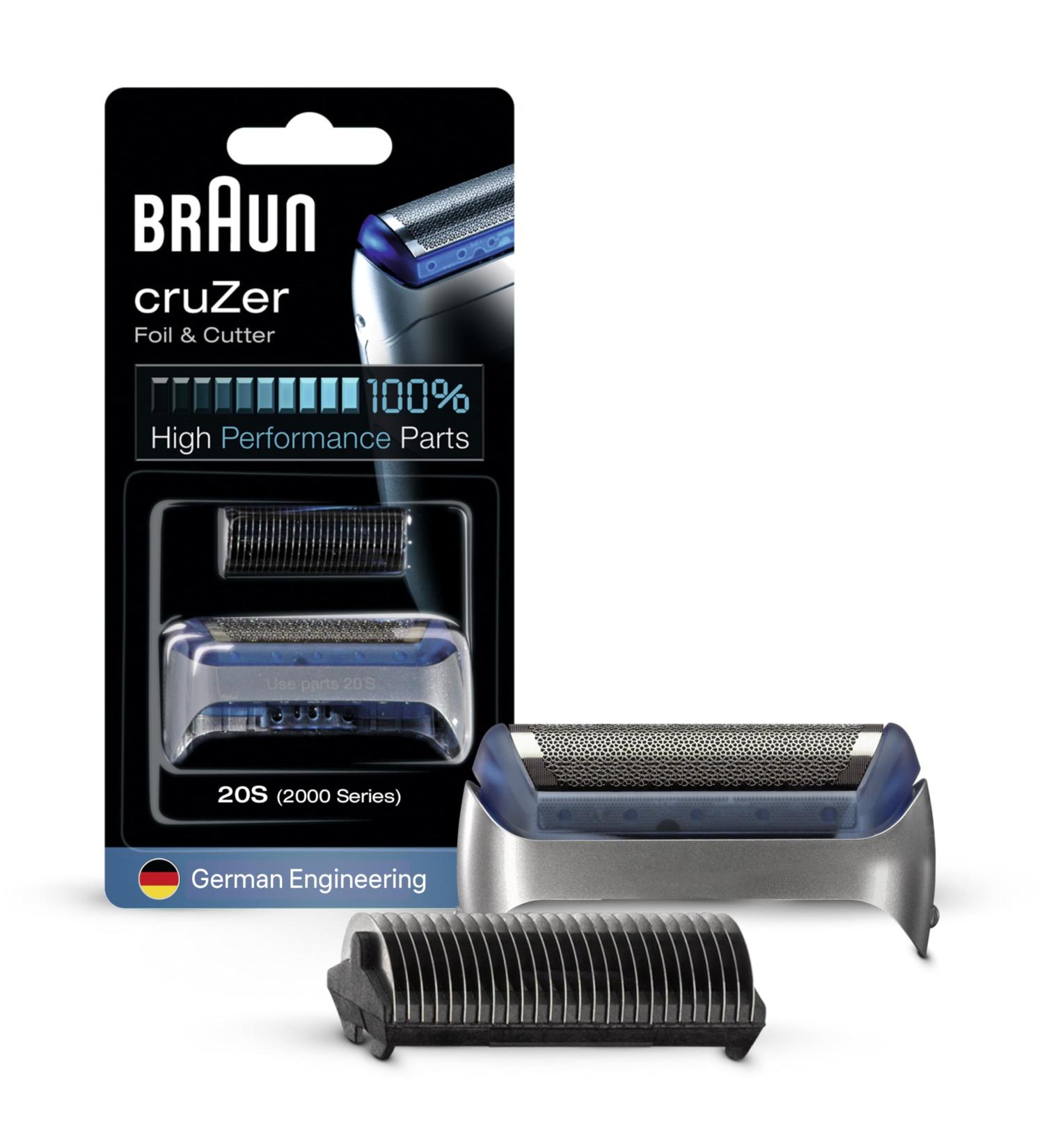 Buy Braun 20S Shaving Head - Compatible Replacement for CruZer Electric Shaver | Single Pack - Buy Online on SooperMarket.com