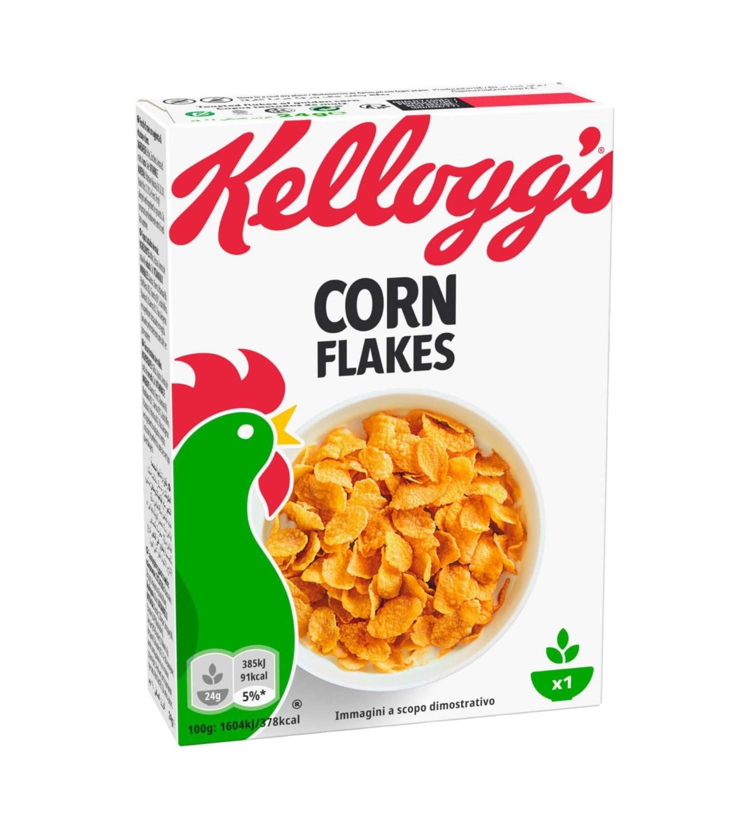 Kellogg's Cornflakes Portion Packs 40x24g - Buy Online on SooperMarket.com