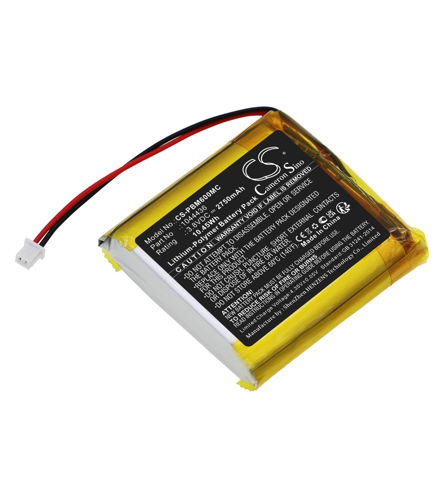 Battery Replacement for Pyle PPBCM6 - High-Quality 1044436 Compatible Option | Fast International Shipping - Buy Online on SooperMarket.com