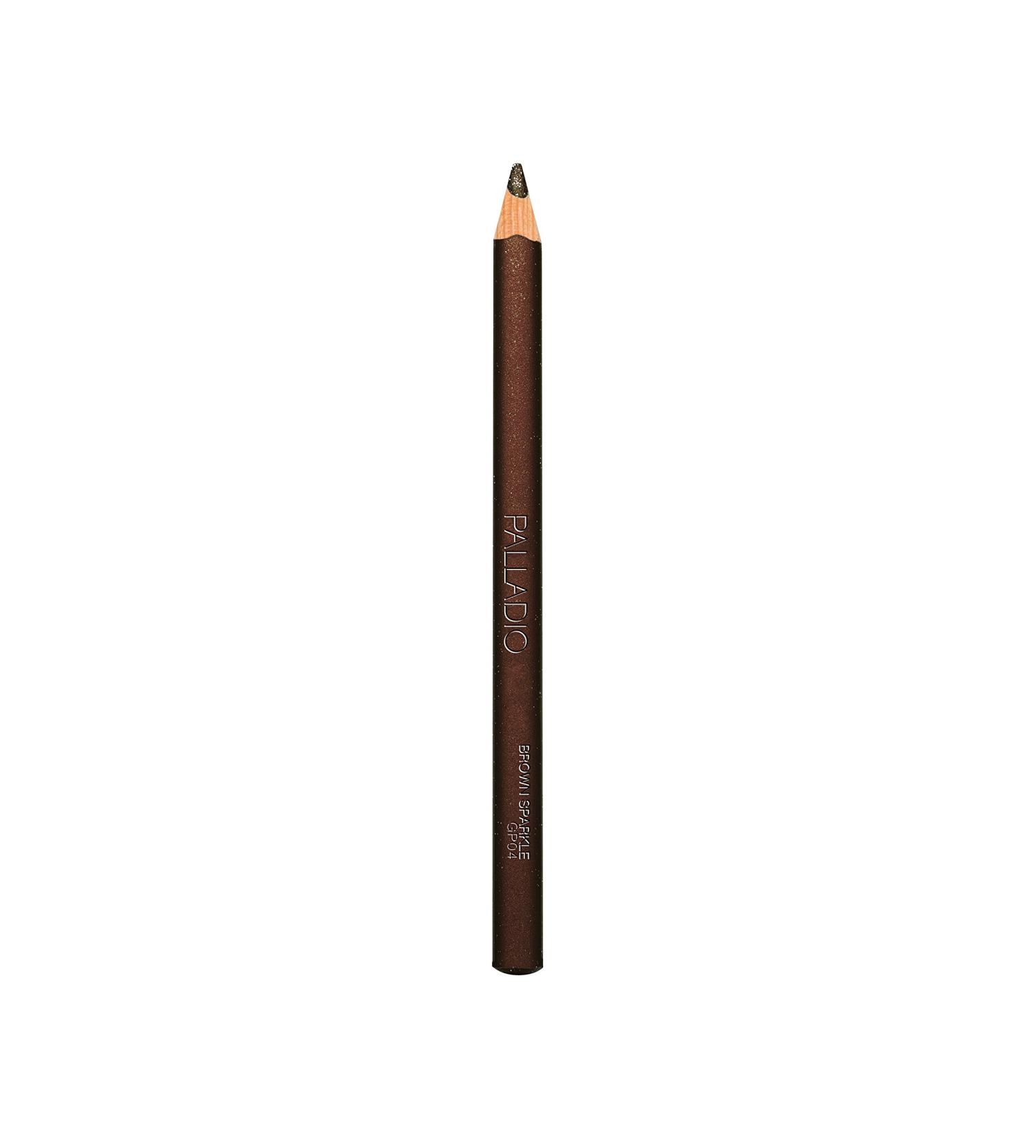 Palladio Glitter Eyeliner Pencil - Longlasting Creamy Shimmer Eye Liner in Brown Sparkle - Buy Online on SooperMarket.com